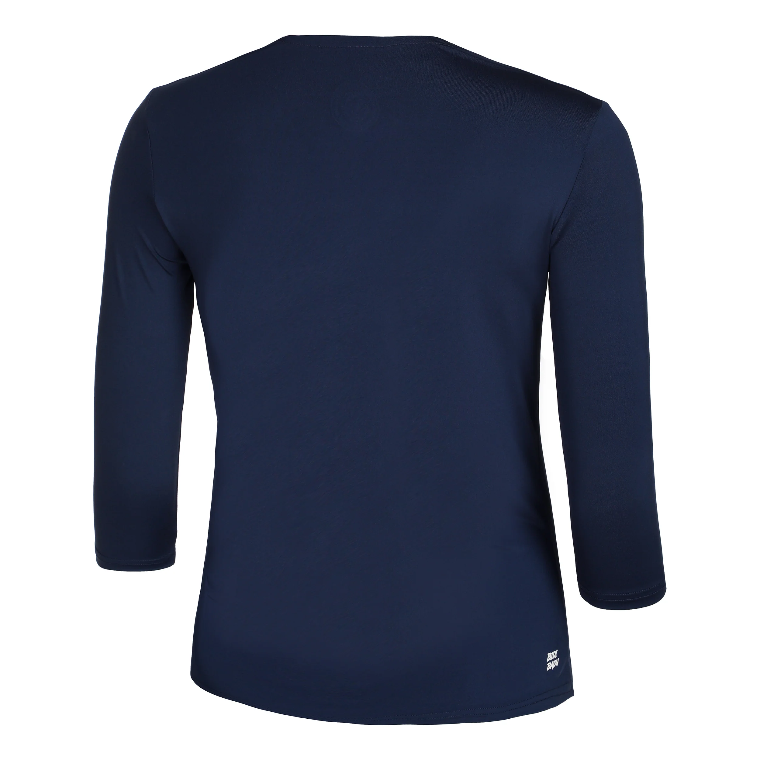 Crew V-Neck Longsleeve Damen-Dunkelblau - Image 2