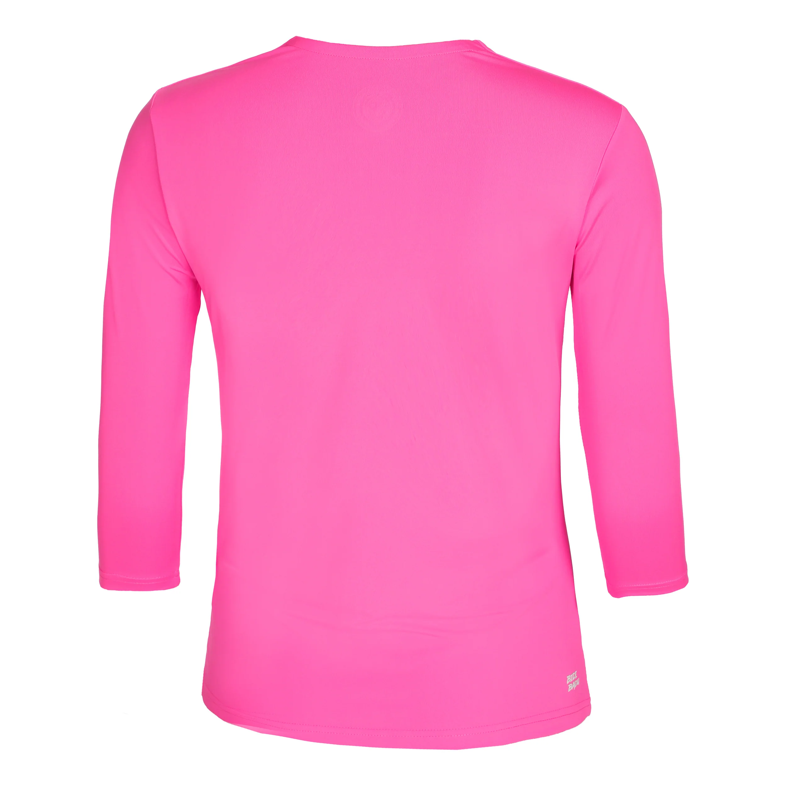 Crew V-Neck Longsleeve Damen-Pink - Image 2