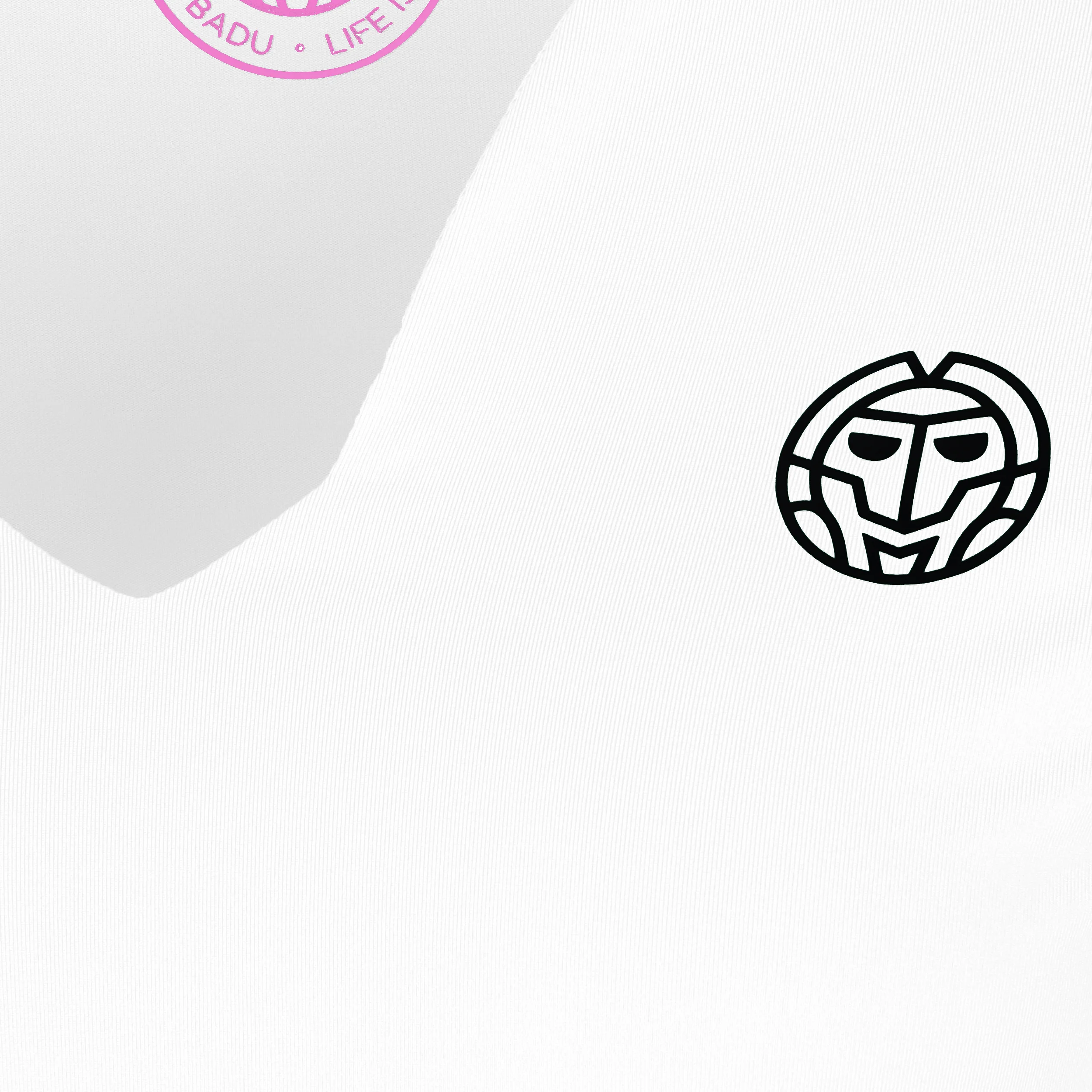 Crew V-Neck Longsleeve Damen-Weiß - Image 3