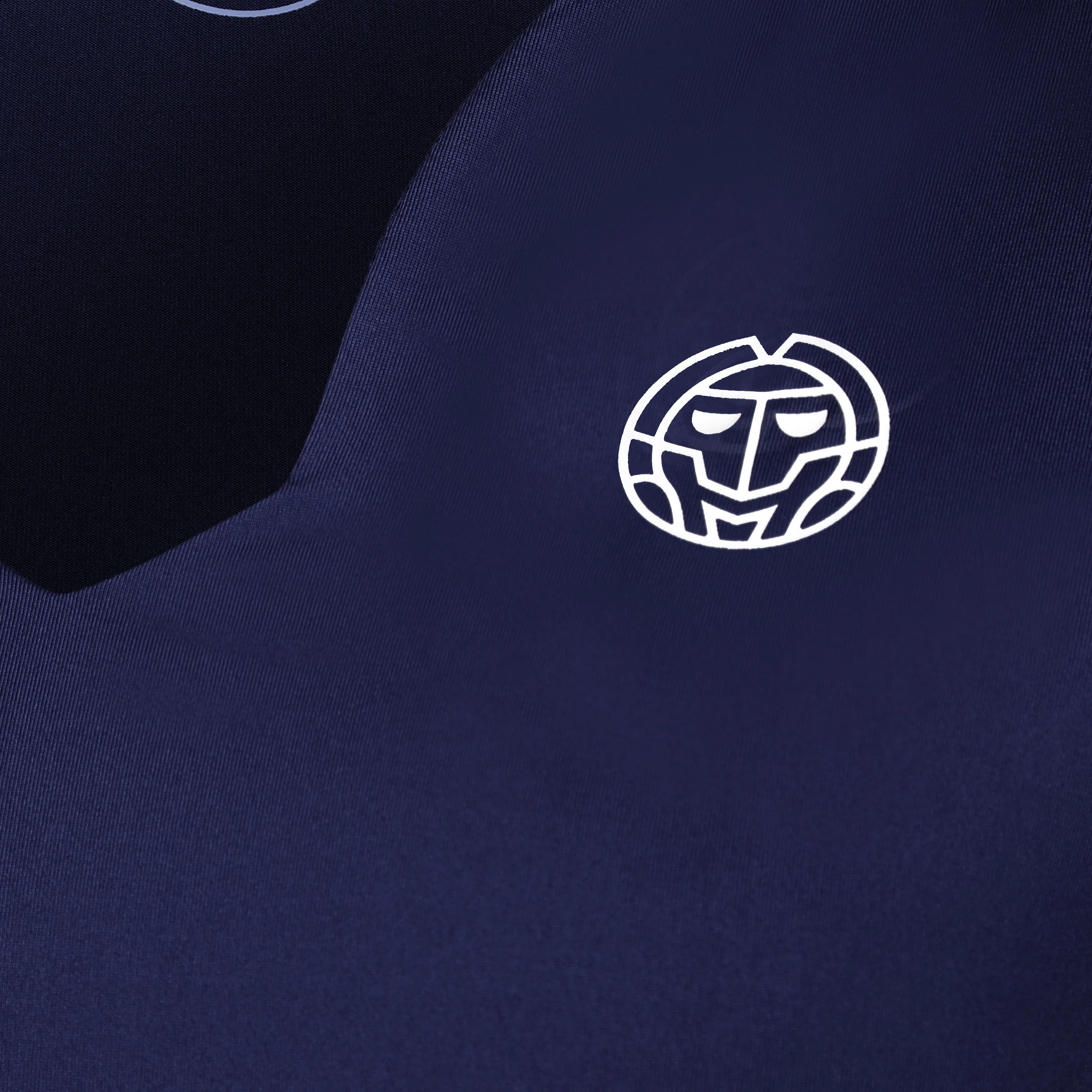 Crew V-Neck T-Shirt Damen-Dunkelblau - Image 3