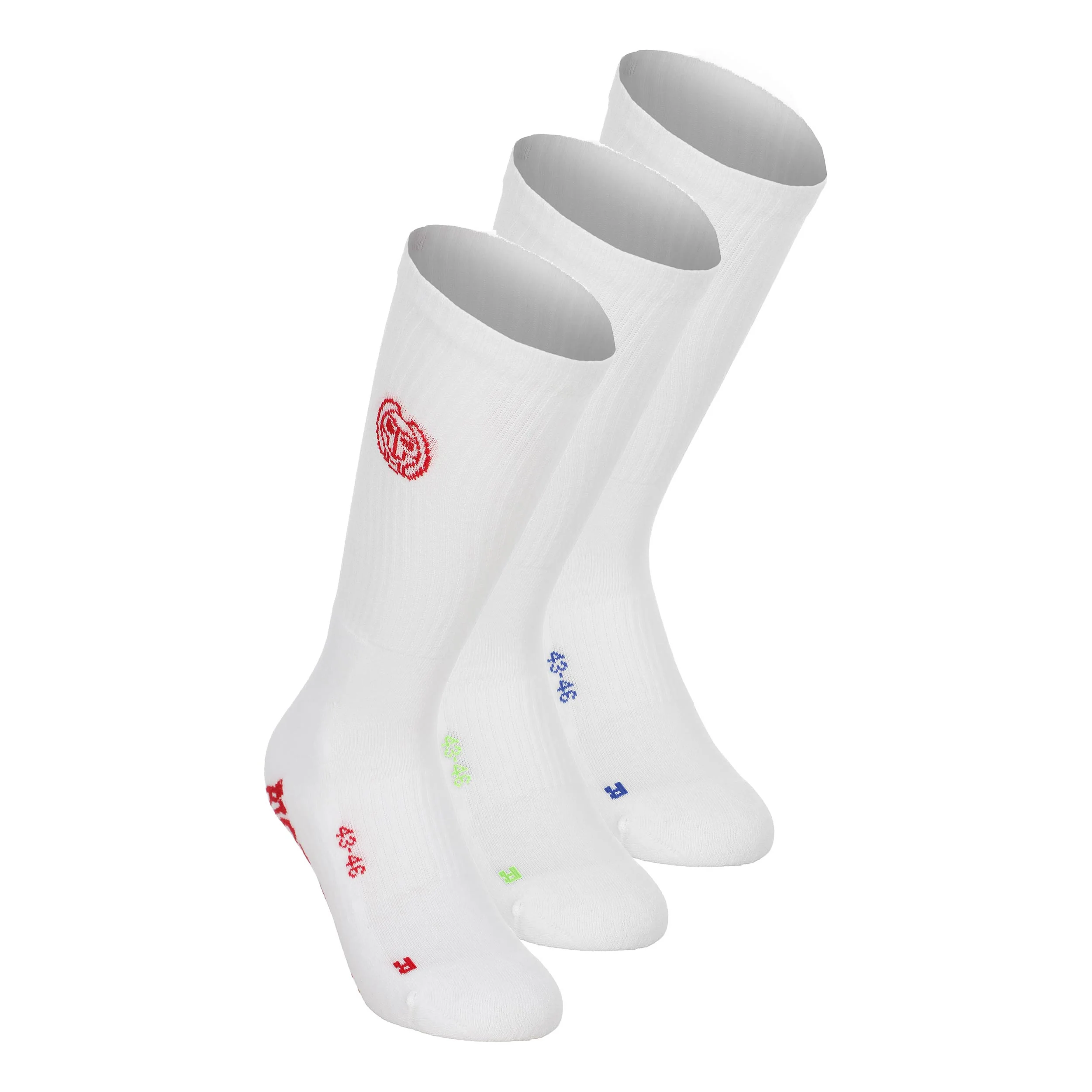 Crispy White Crew Move Tennissocken-Weiß