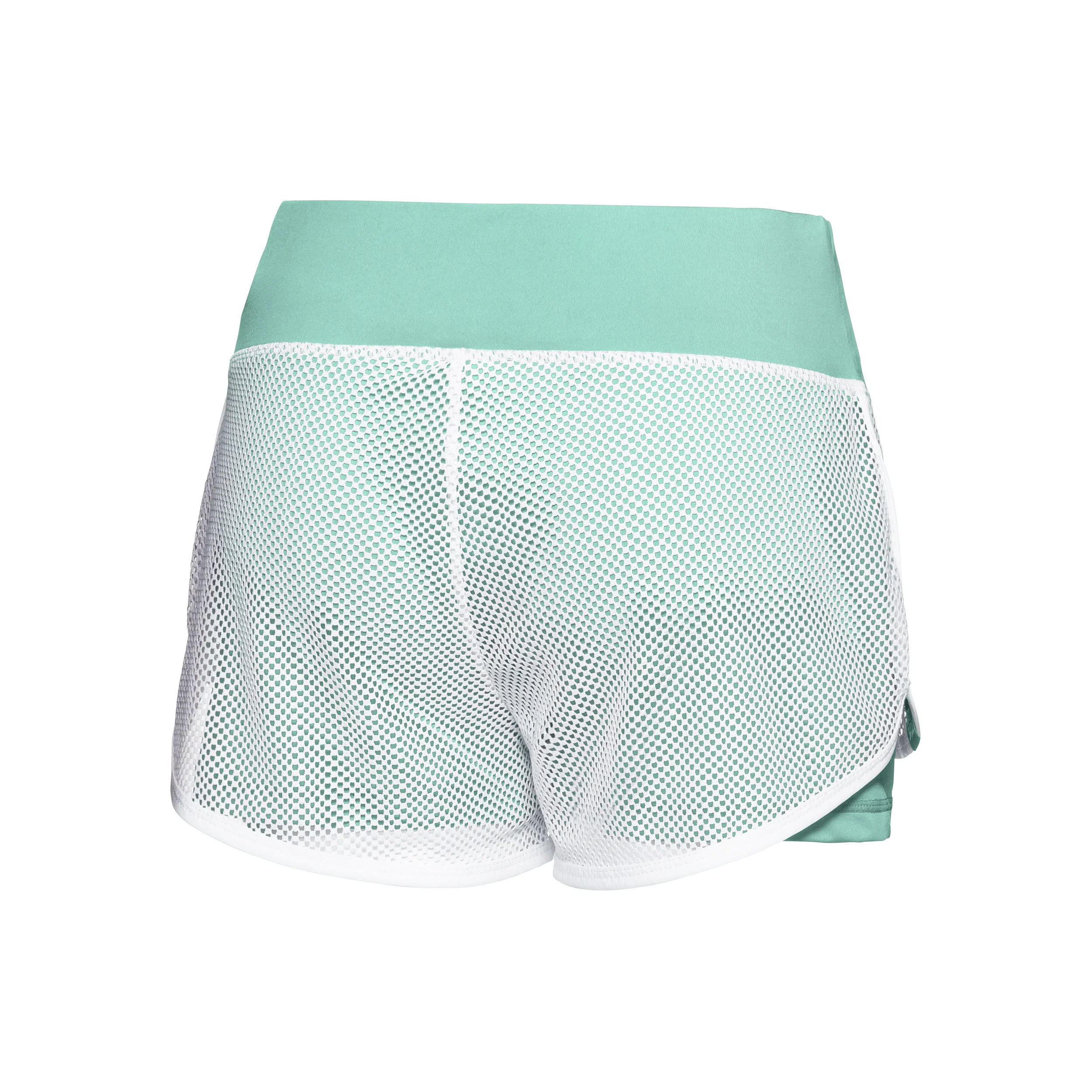 Efia Tech (2in1) Shorts Damen-Mint,Weiß - Image 2