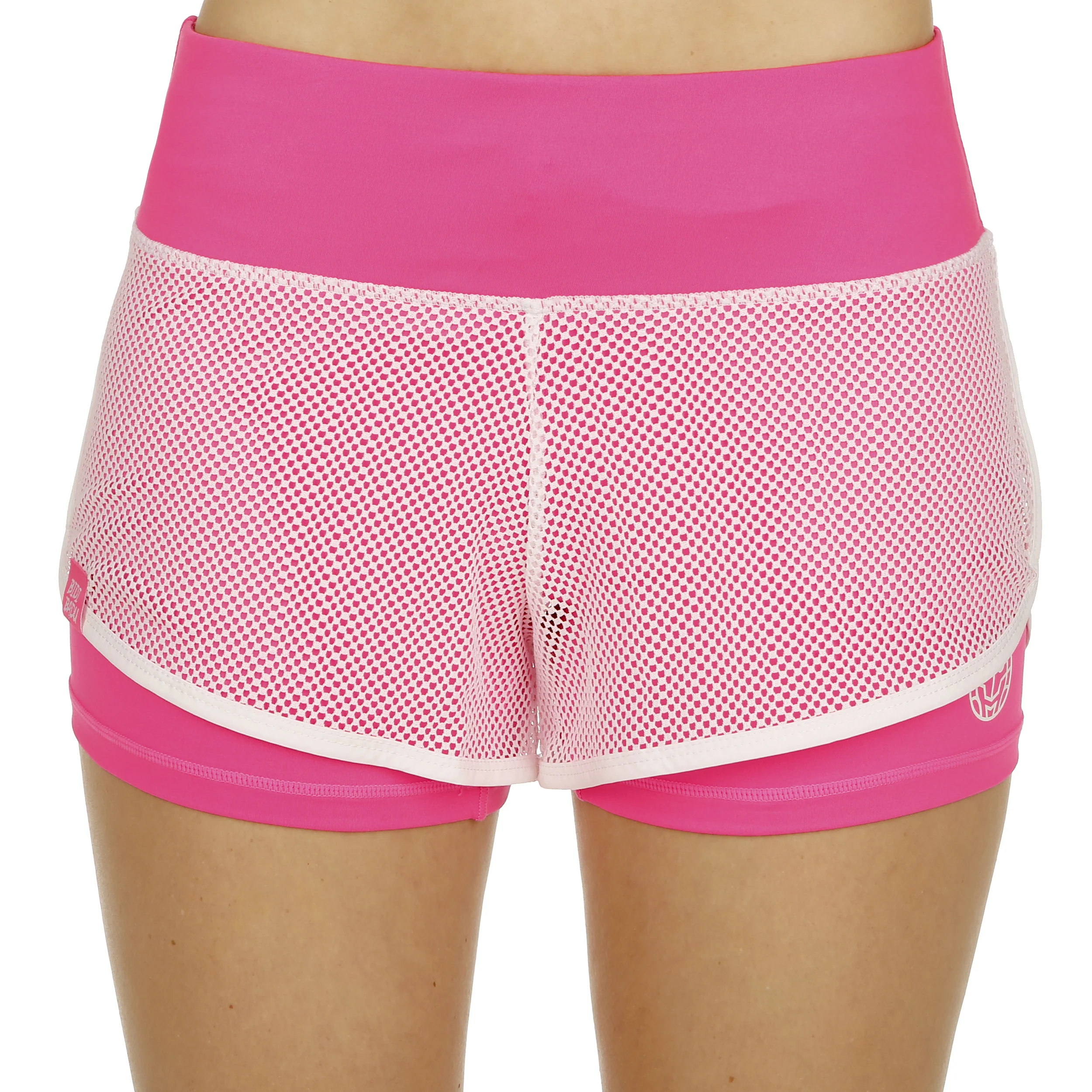 Efia Tech (2in1) Shorts Damen-Pink,Weiß - Image 3