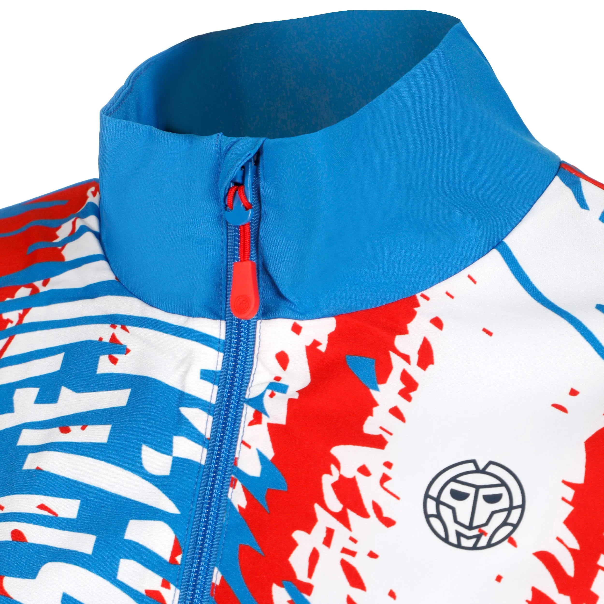 Gene Tech Trainingsjacke Damen-Blau,Weiß - Image 3