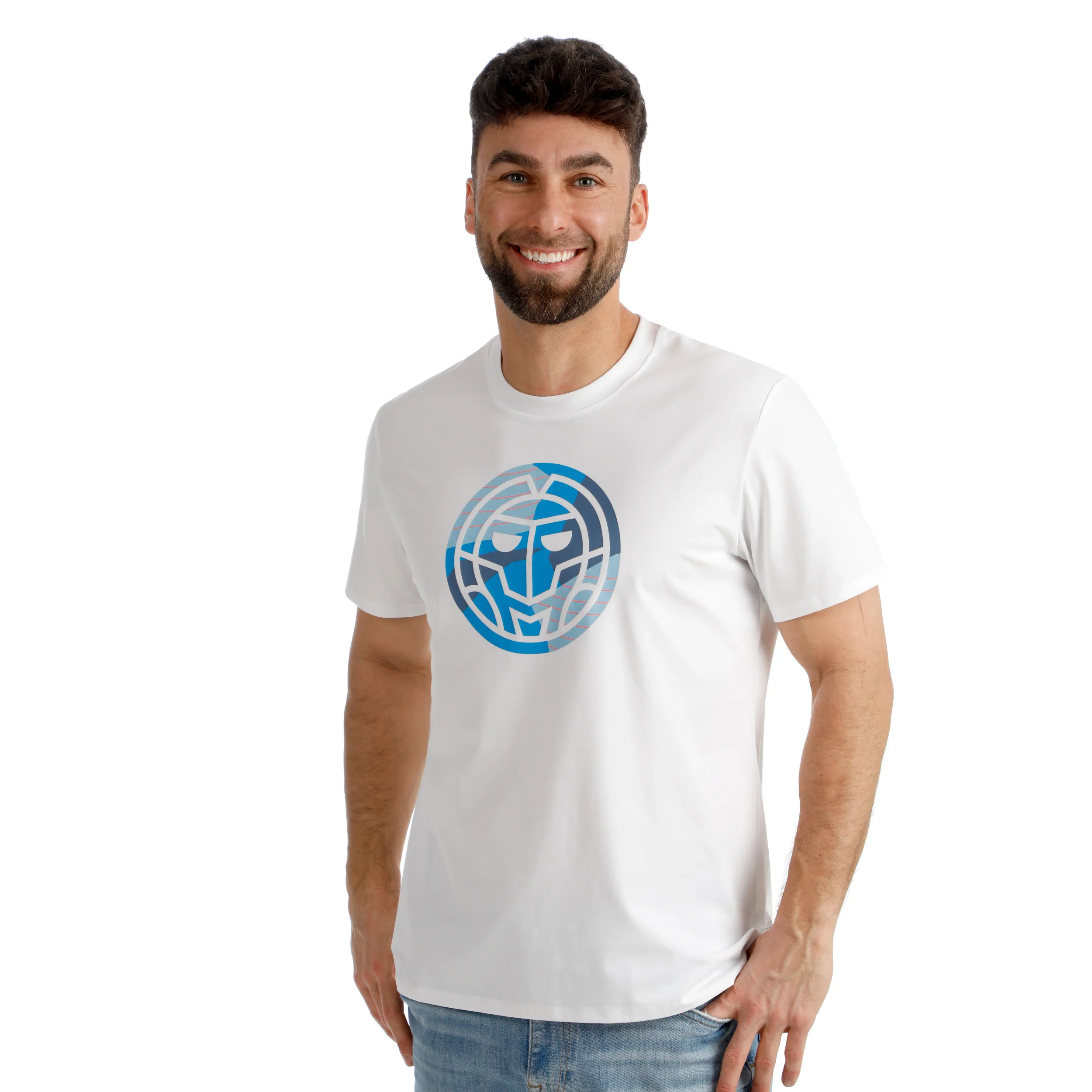 Hey Laguna Logo T-Shirt Herren - weiß - Image 4