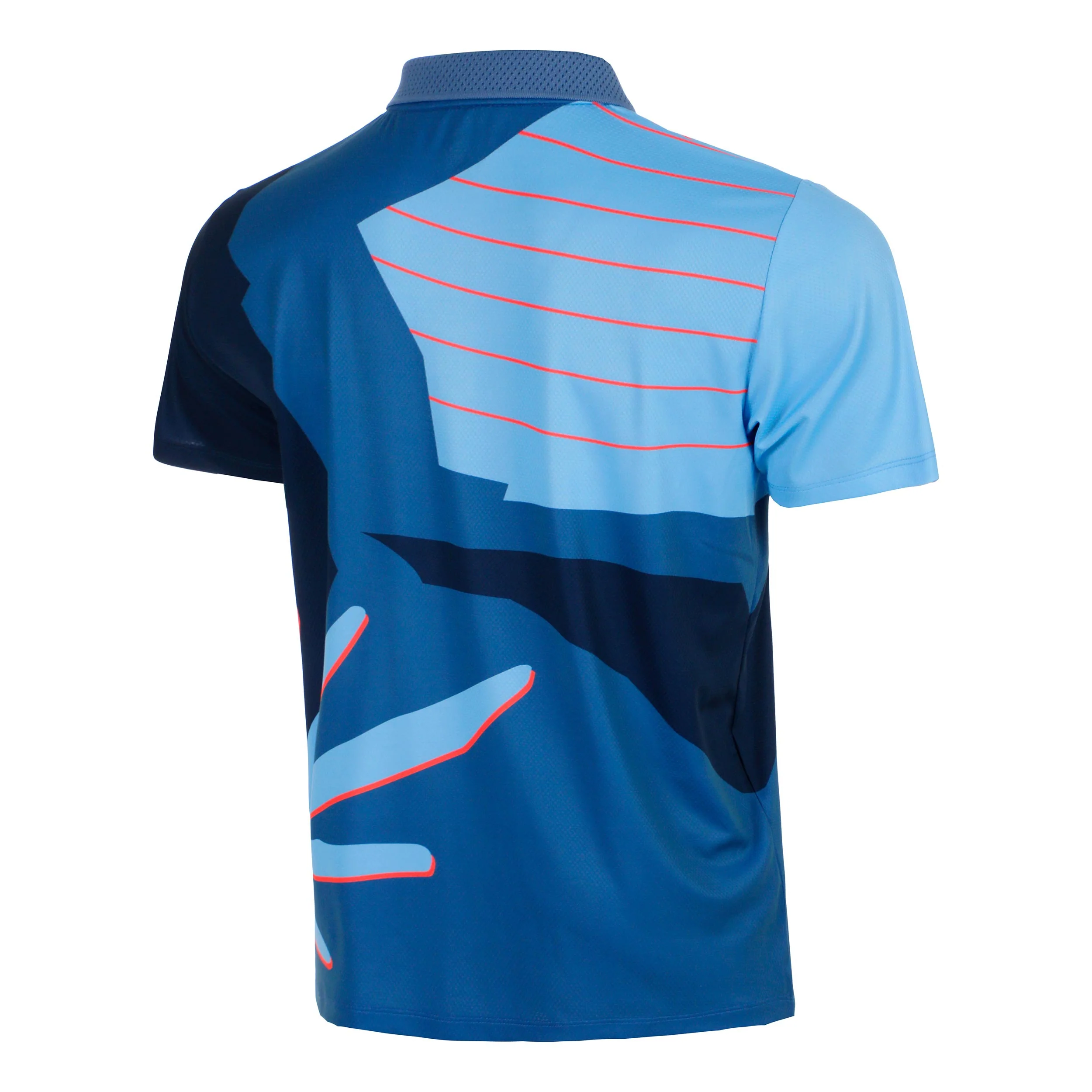 Hey Laguna Polo Herren-blau, koralle - Image 2