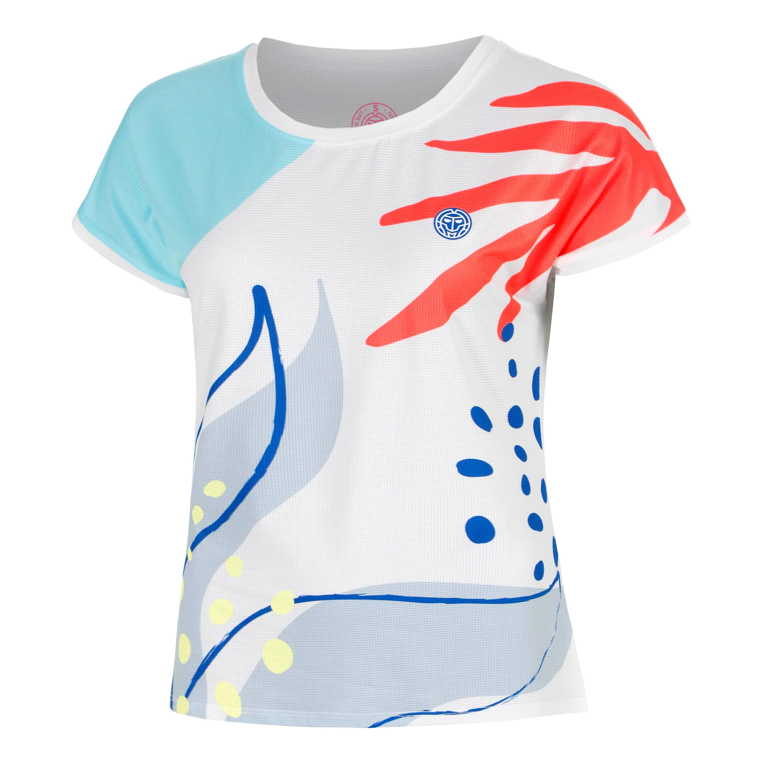 Hey Laguna T-Shirt Damen-weiß, mehrfarbig