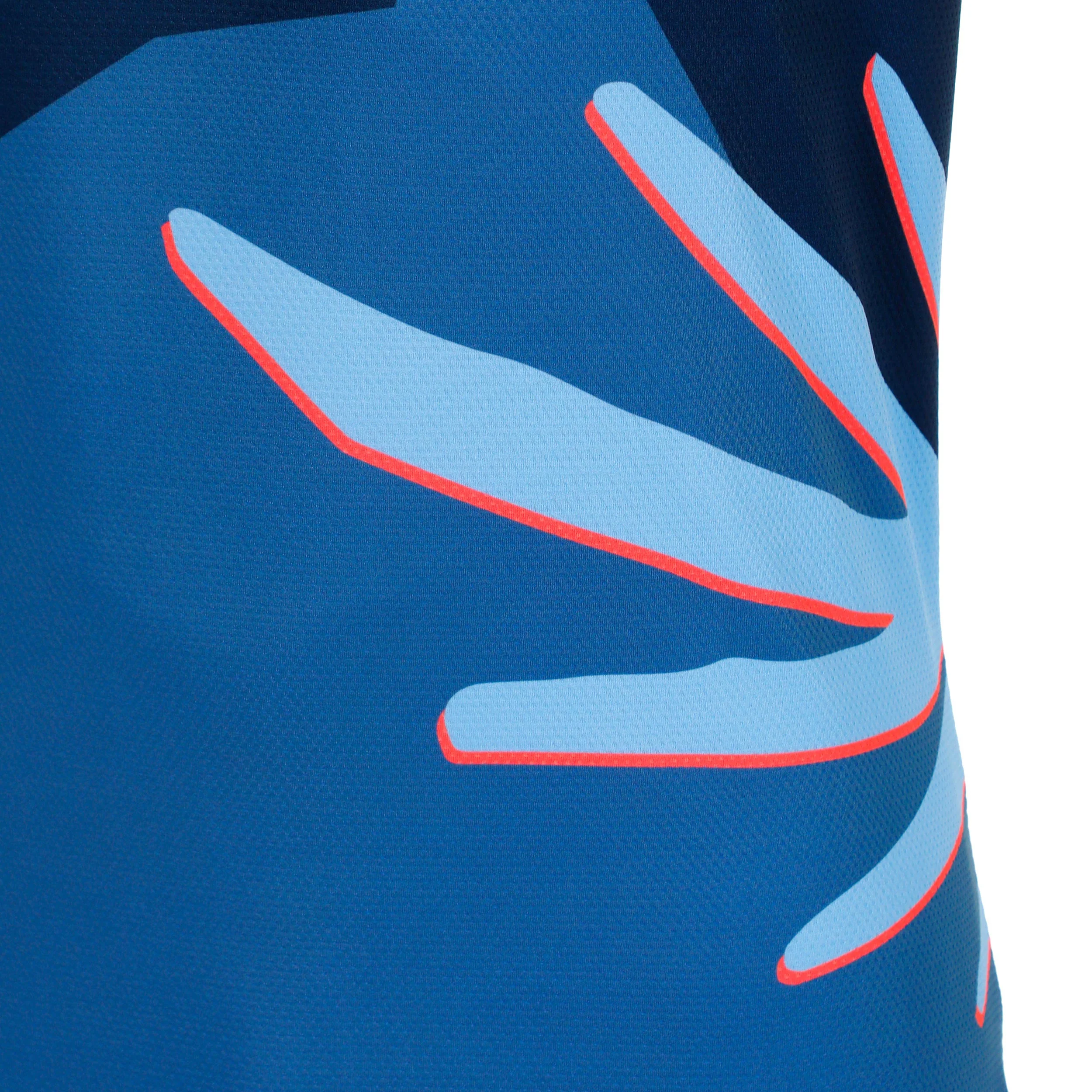 Hey Laguna T-Shirt Herren-blau, koralle - Image 5