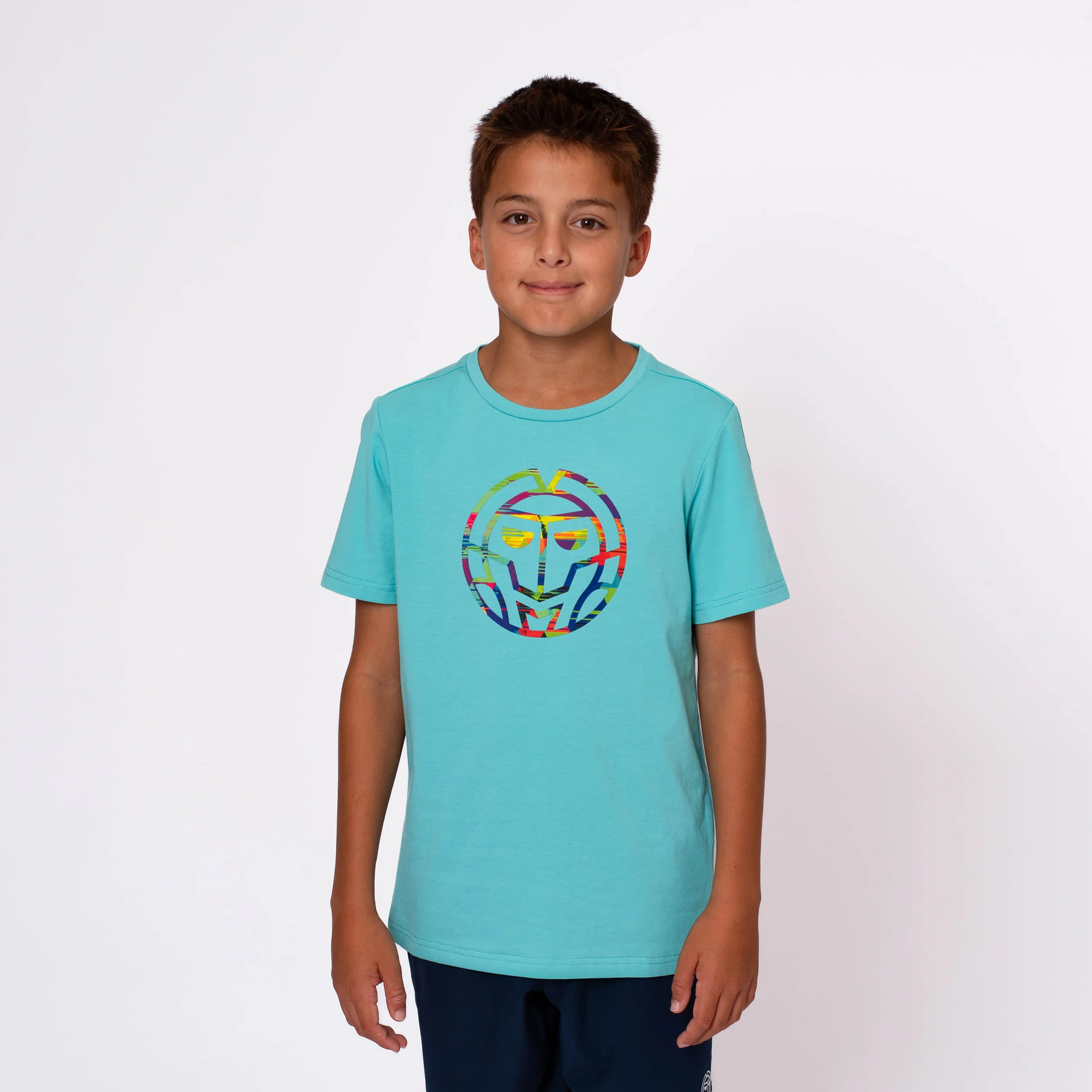 Kaleido Chill T-Shirt Jungen-Türkis - Image 3