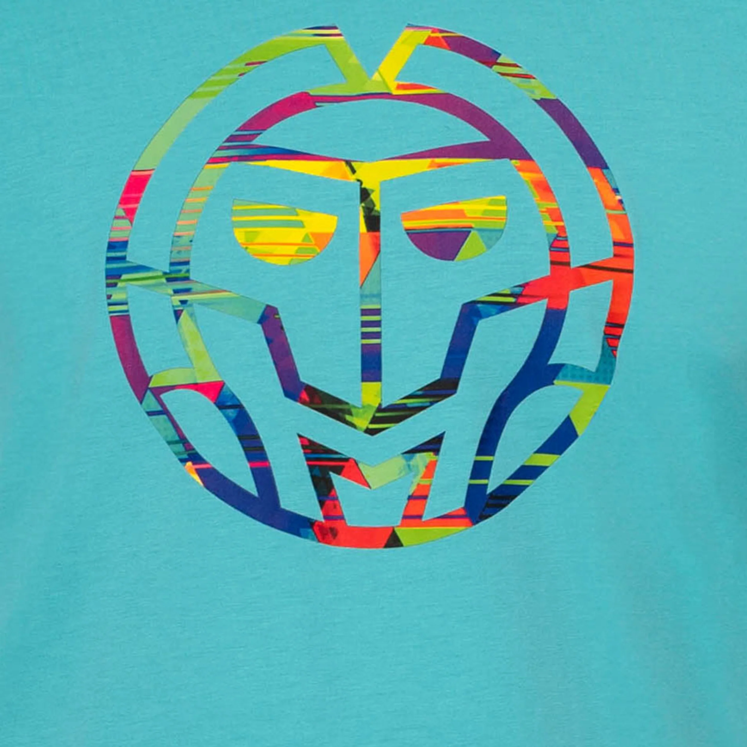 Kaleido Chill T-Shirt Jungen-Türkis - Image 5