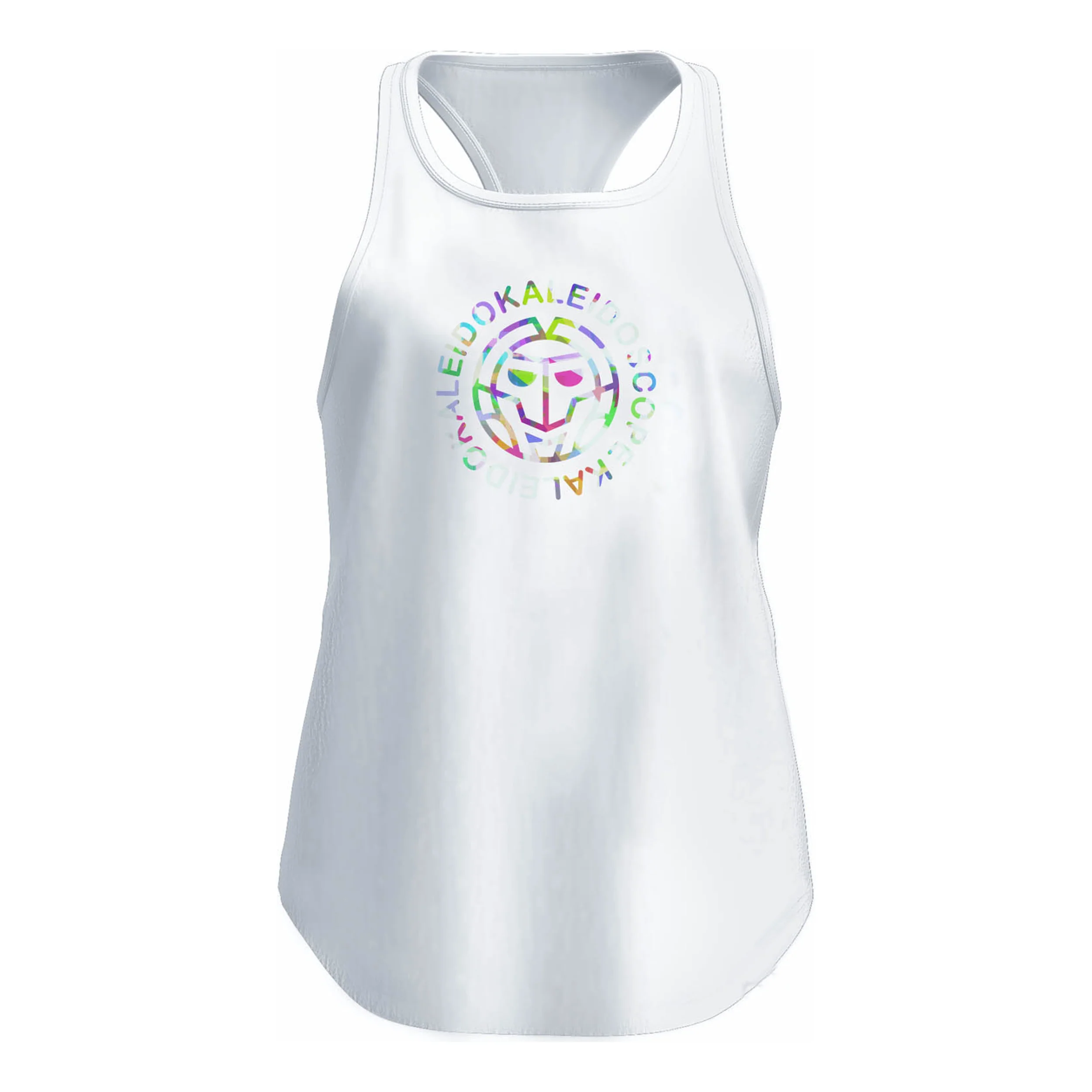 Kaleido Chill Tank-Top Damen-Weiß