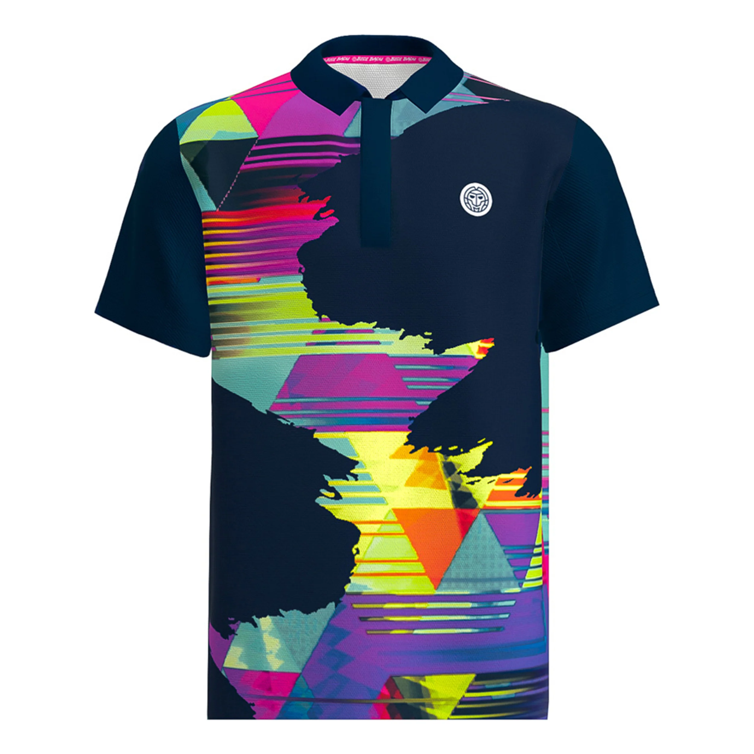 Kaleido Polo Herren-Mehrfarbig