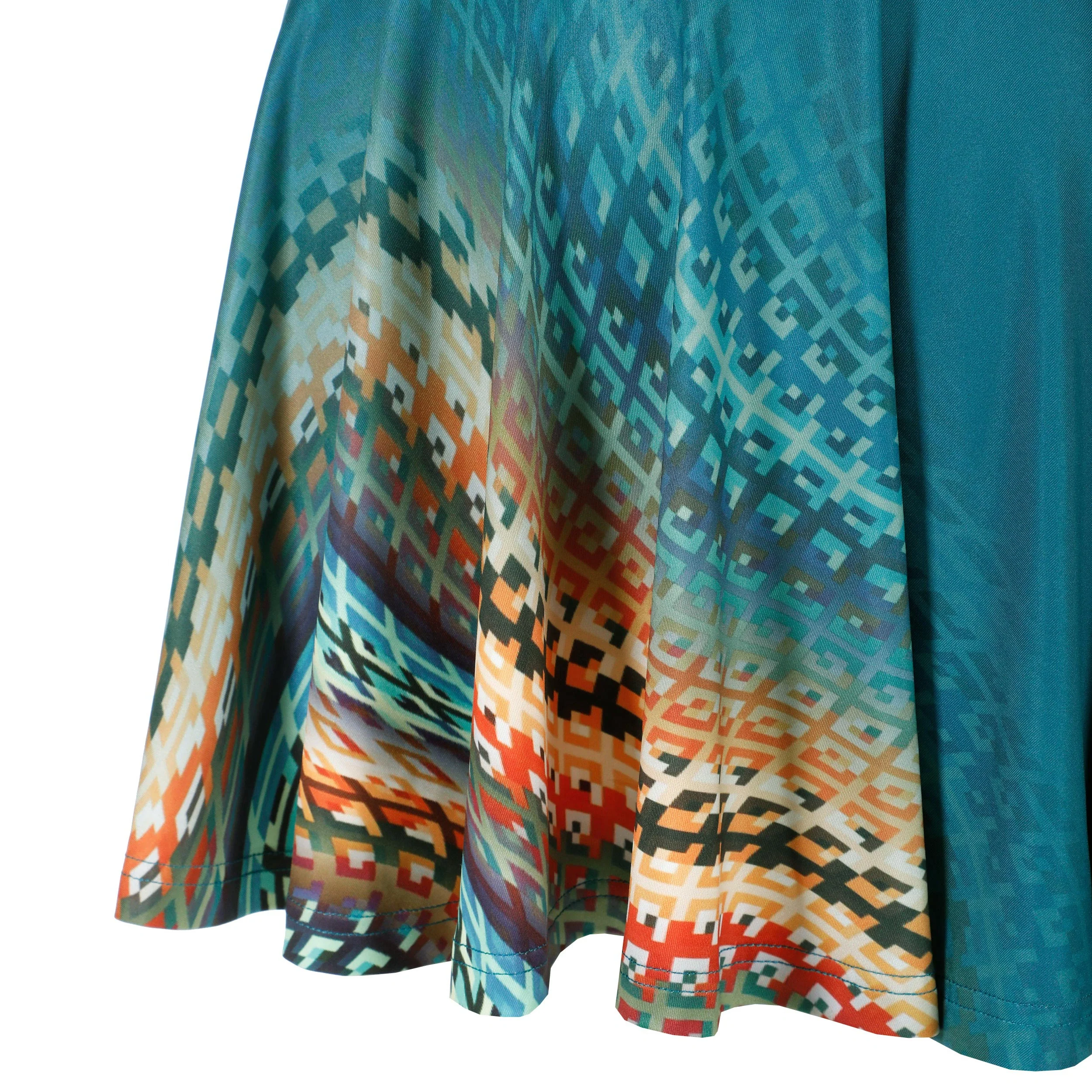 Komodo Kleid Damen-Petrol - Image 4