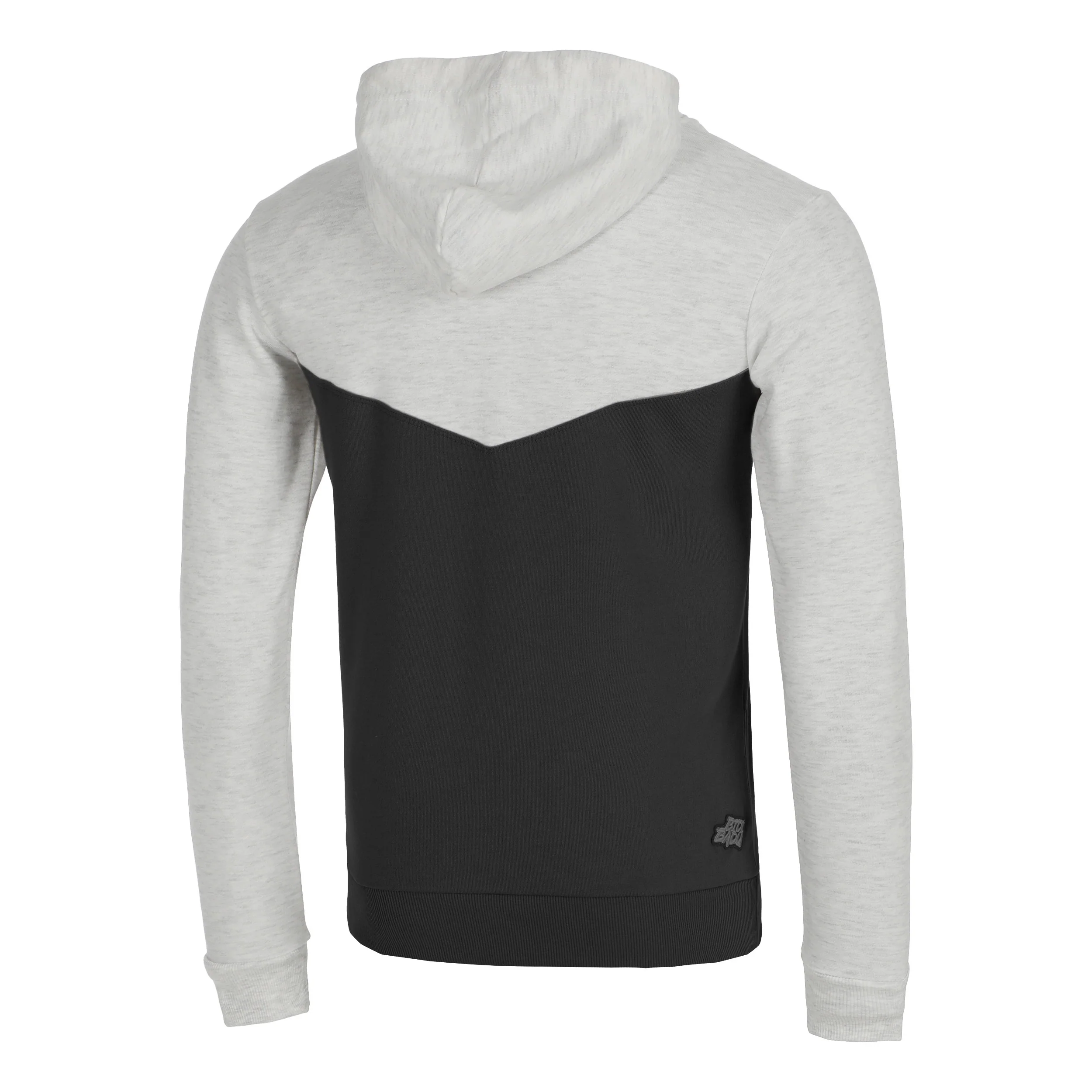 Lunis Lifestyle Hoody Herren-Hellgrau,Schwarz - Image 2