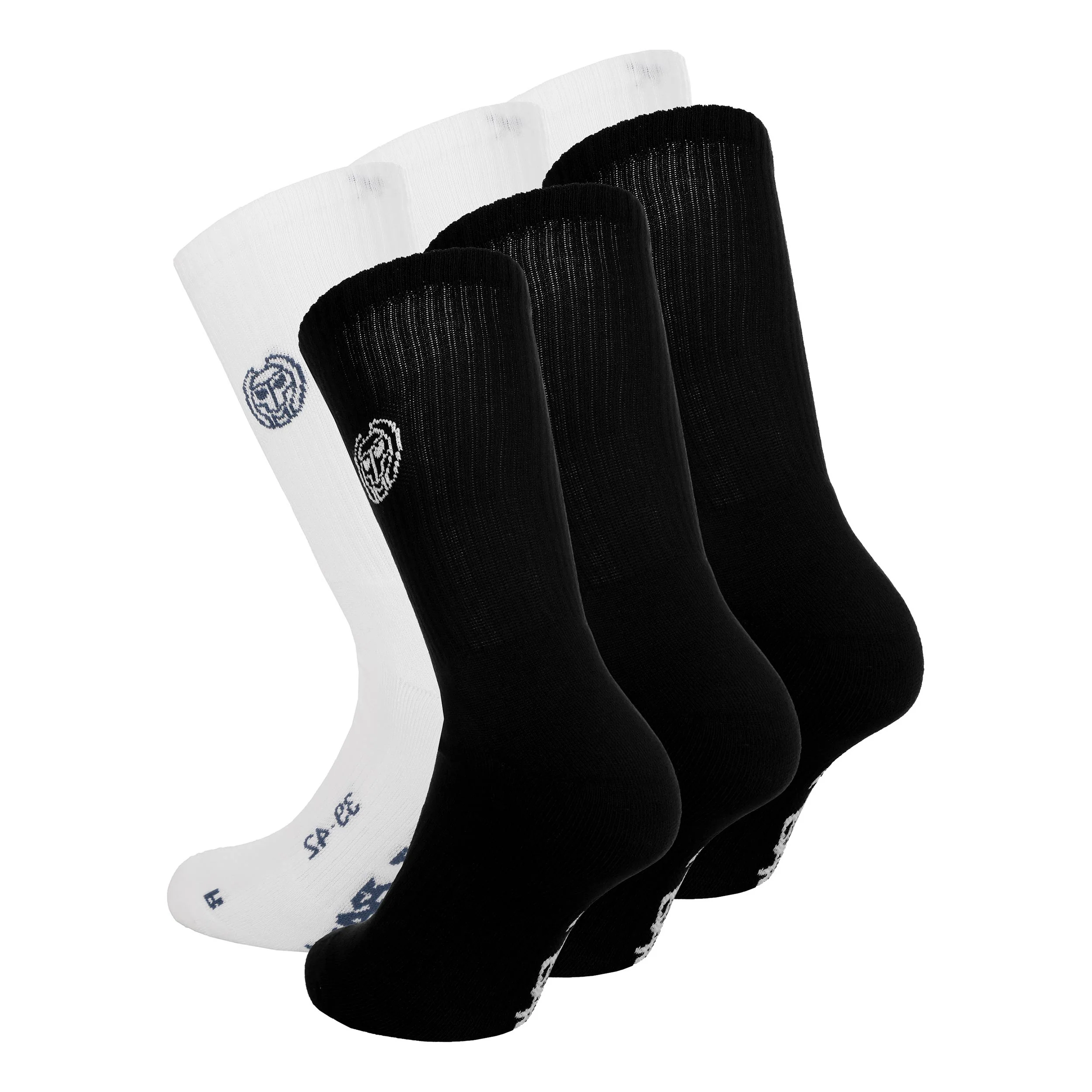 Matayo Crew Tech Tennissocken-Schwarz,Weiß - Image 2