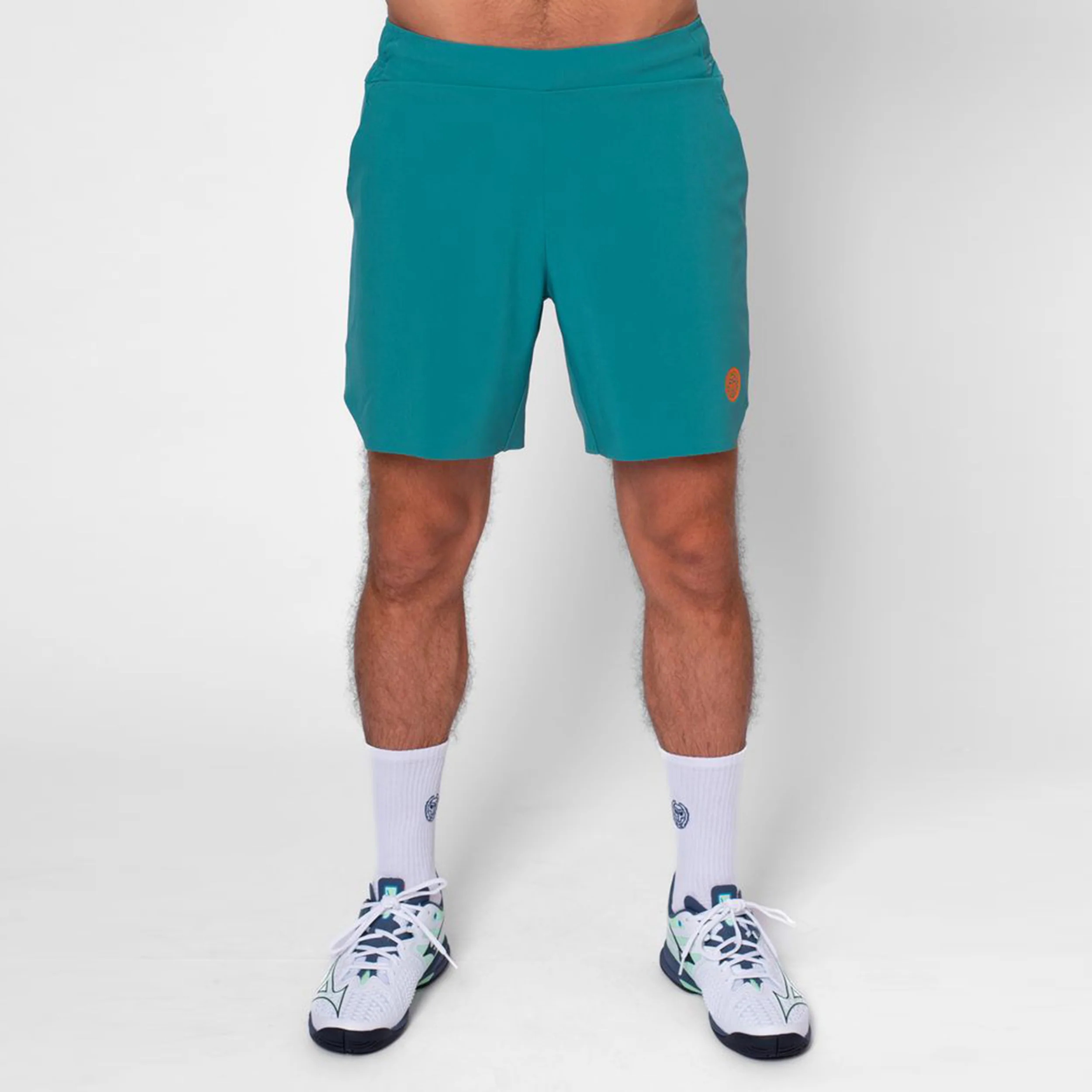 Melbourne 2025 7inch Shorts Herren-Petrol,Orange - Image 3