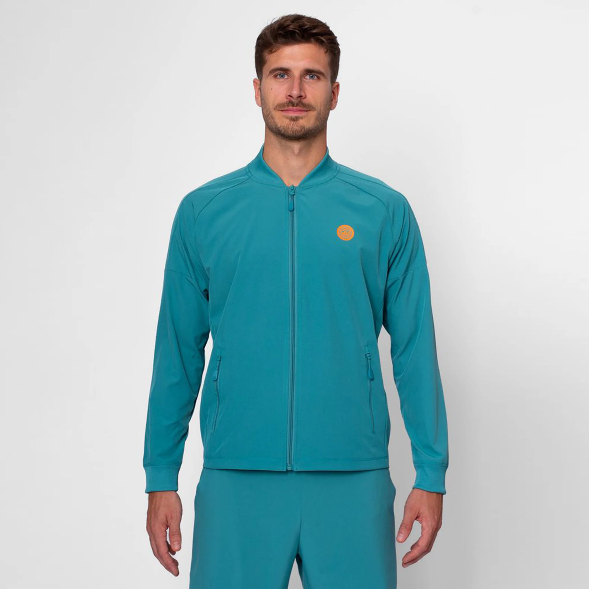 Melbourne 2025 Printed Trainingsjacke Herren-Petrol - Image 3