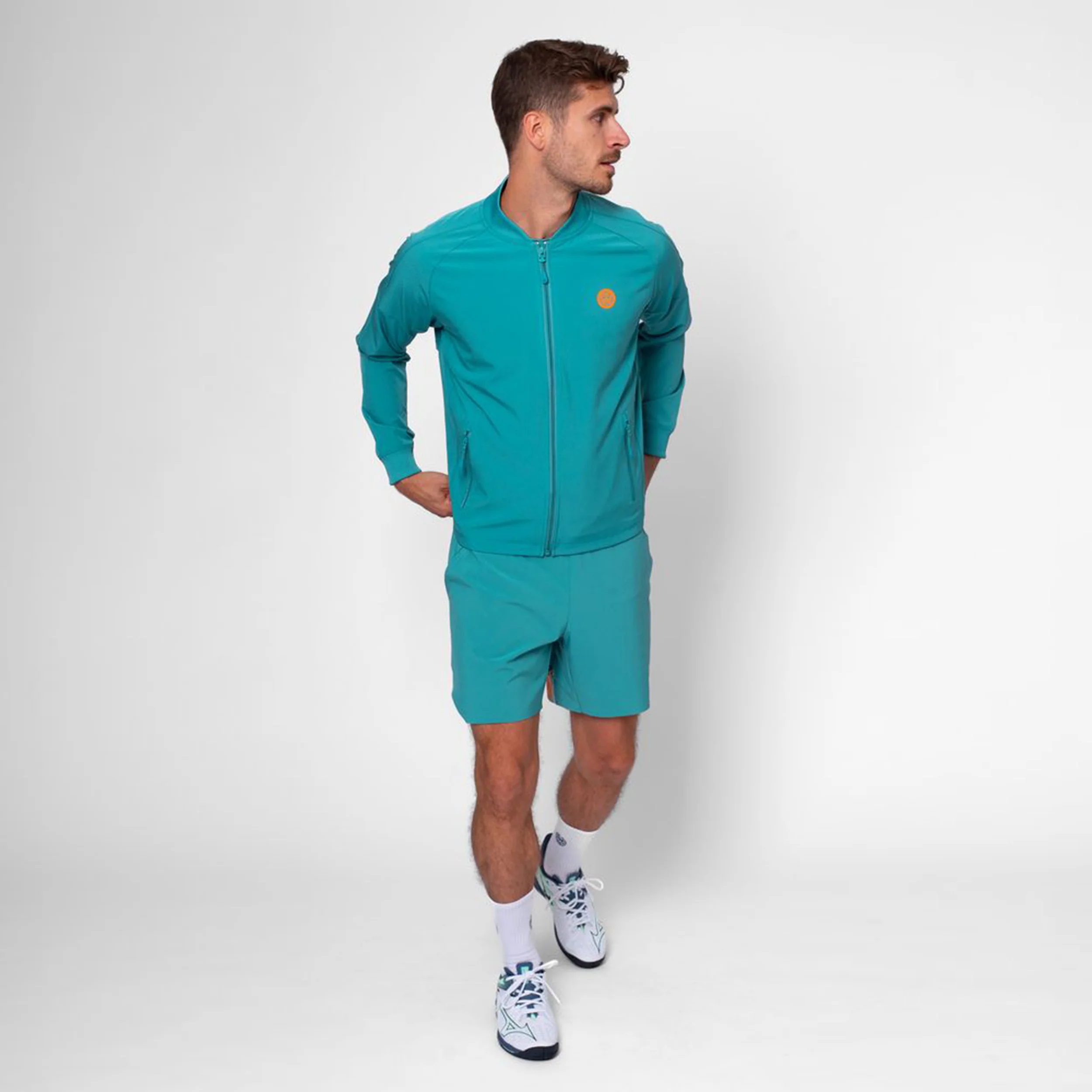 Melbourne 2025 Printed Trainingsjacke Herren-Petrol - Image 8