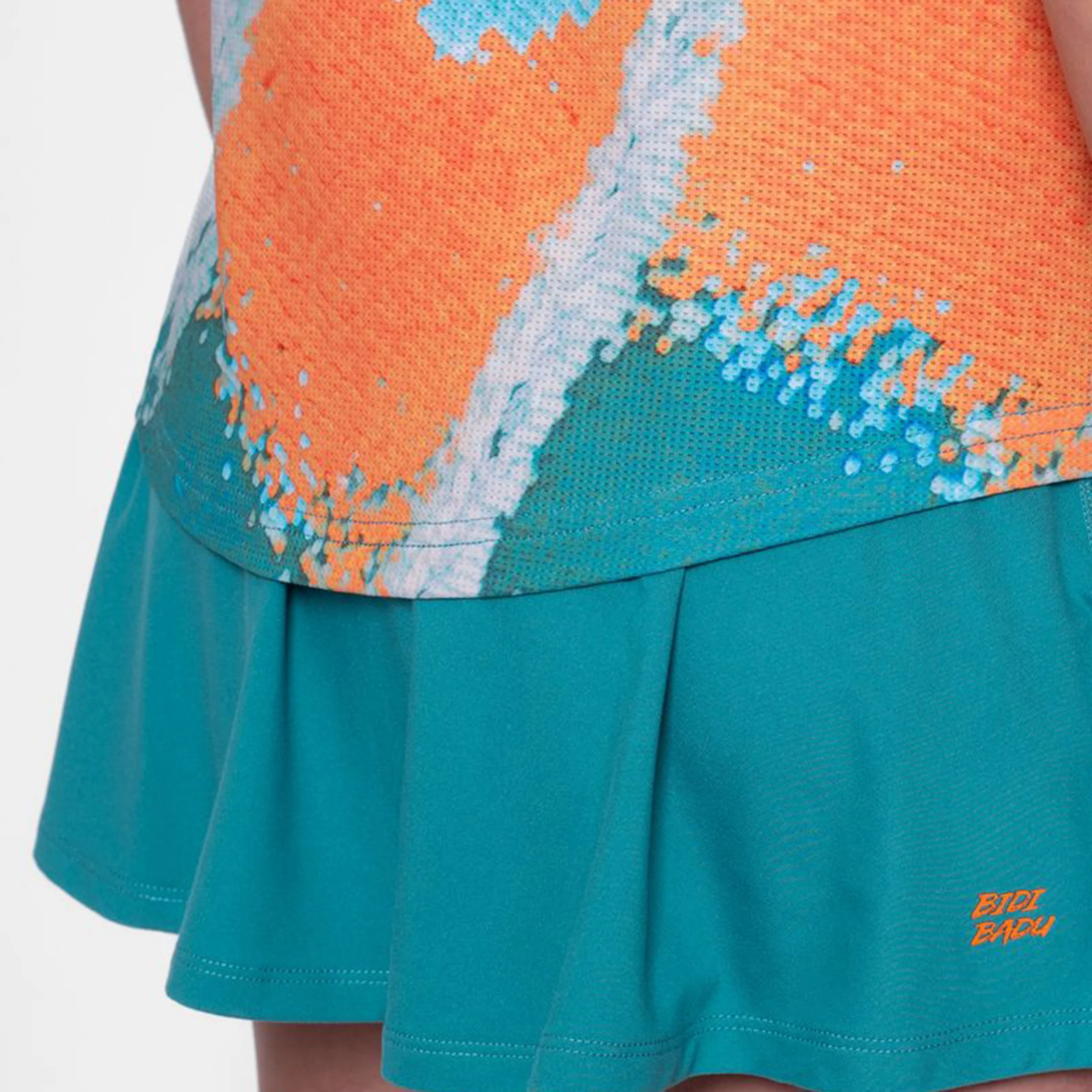 Melbourne 2025 T-Shirt Damen-Petrol,Orange - Image 7