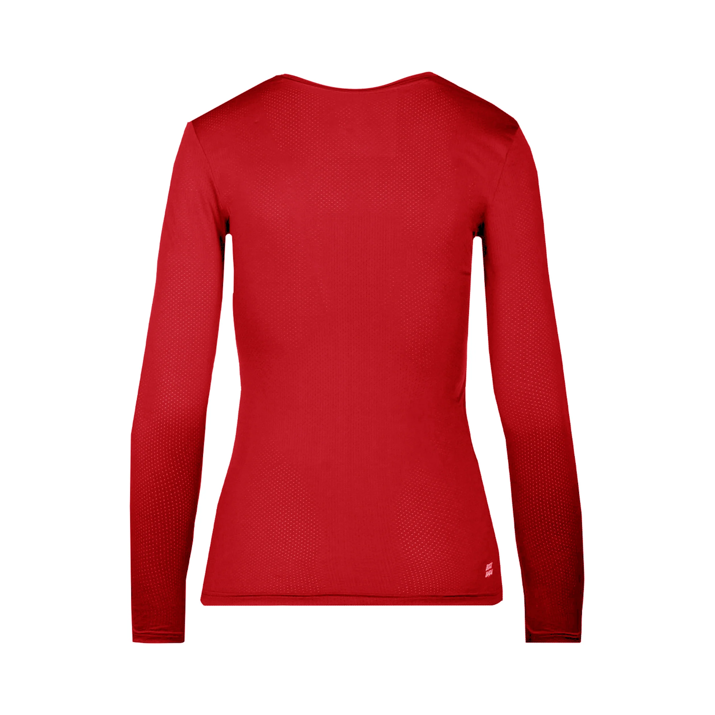 Mina Tech Roundneck Longsleeve Mädchen - dunkelrot, - Image 2