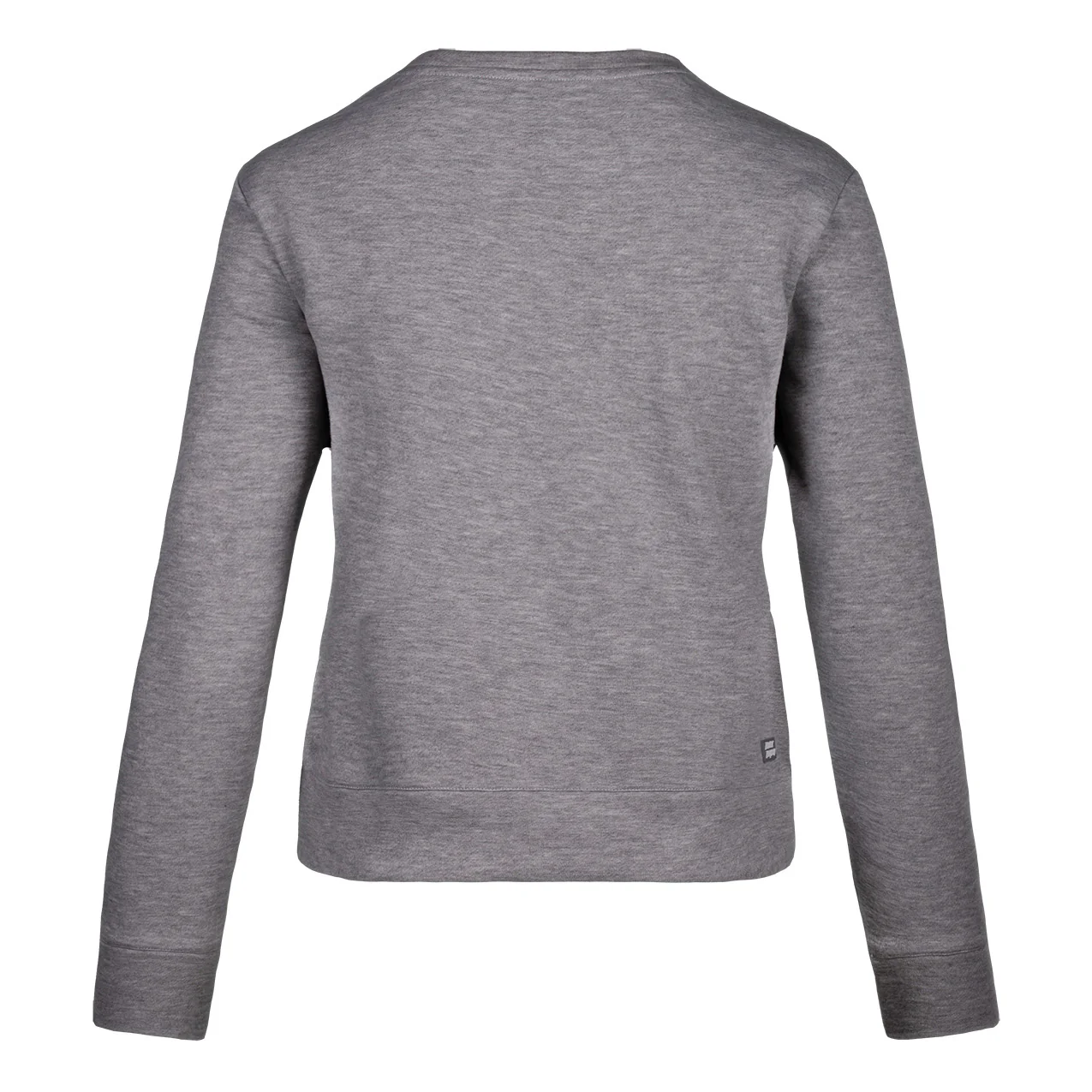 Mirella Basic Crew Sweatshirt Damen-Hellgrau,Weiß - Image 2