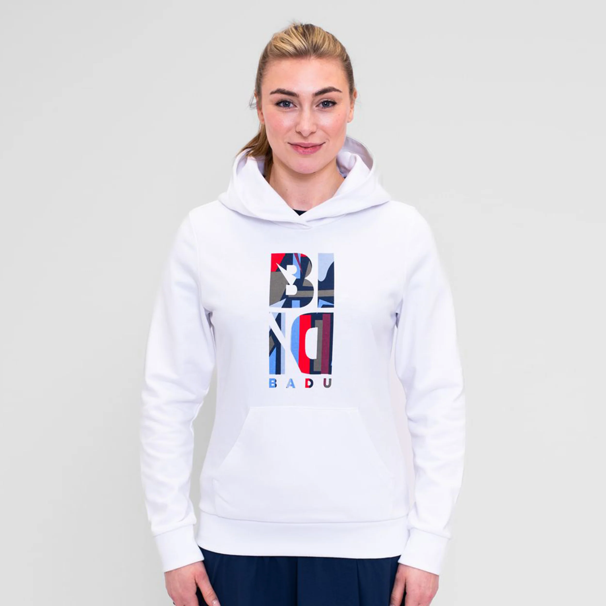 New York 2024 Chill Hoody Damen-Weiß - Image 3