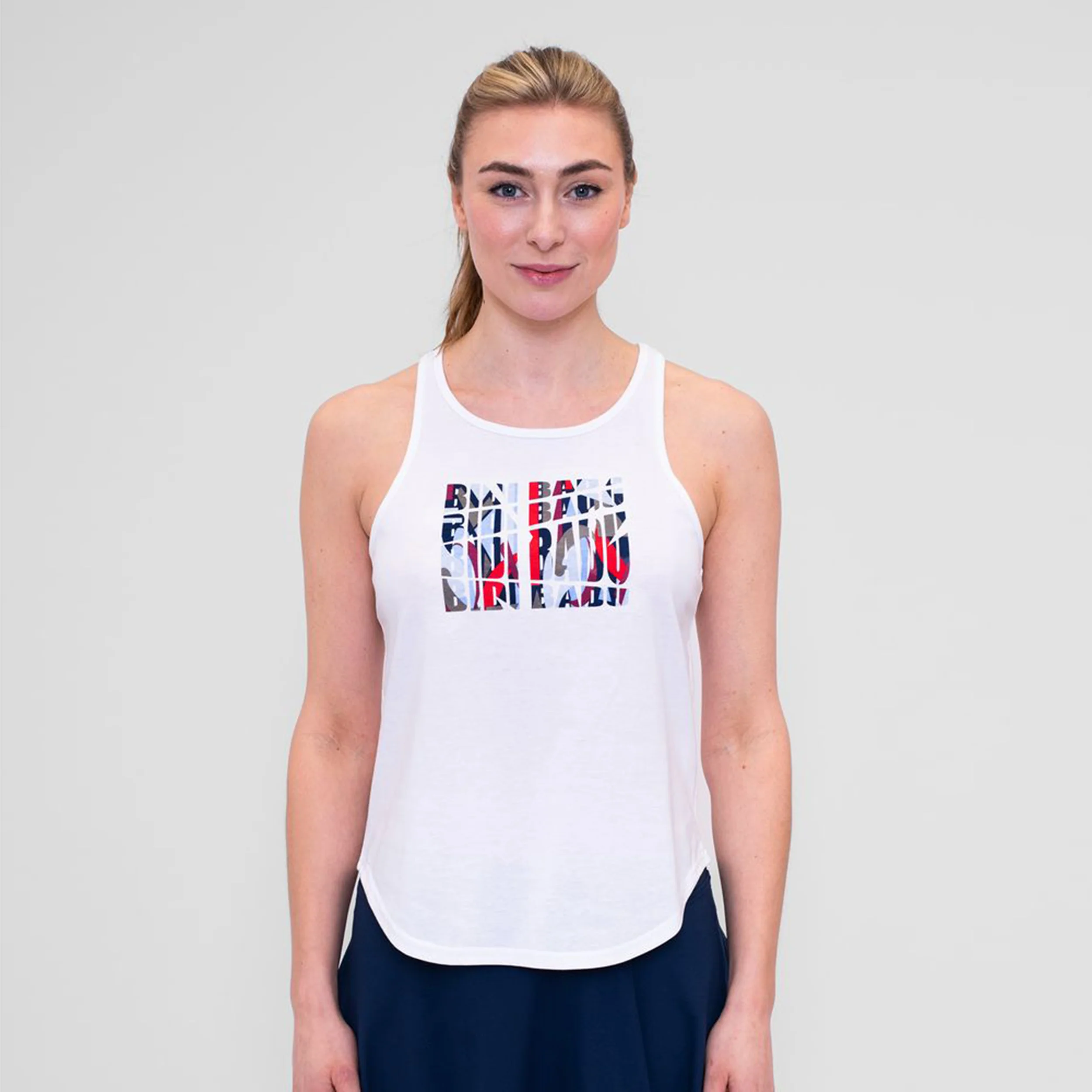 New York 2024 Chill Tank-Top Damen-Weiß - Image 3