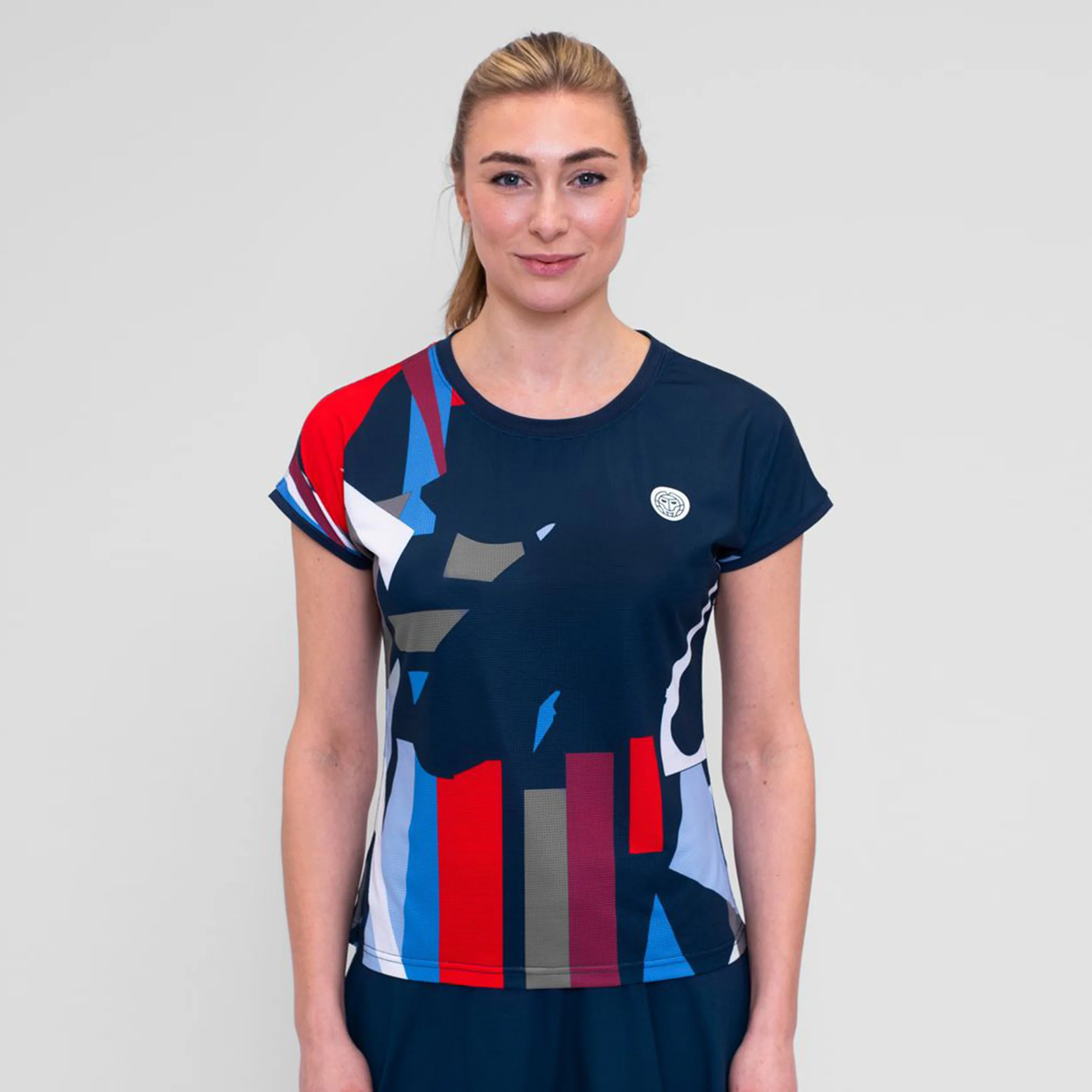 New York 2024 T-Shirt Damen-Dunkelblau,Mehrfarbig - Image 3