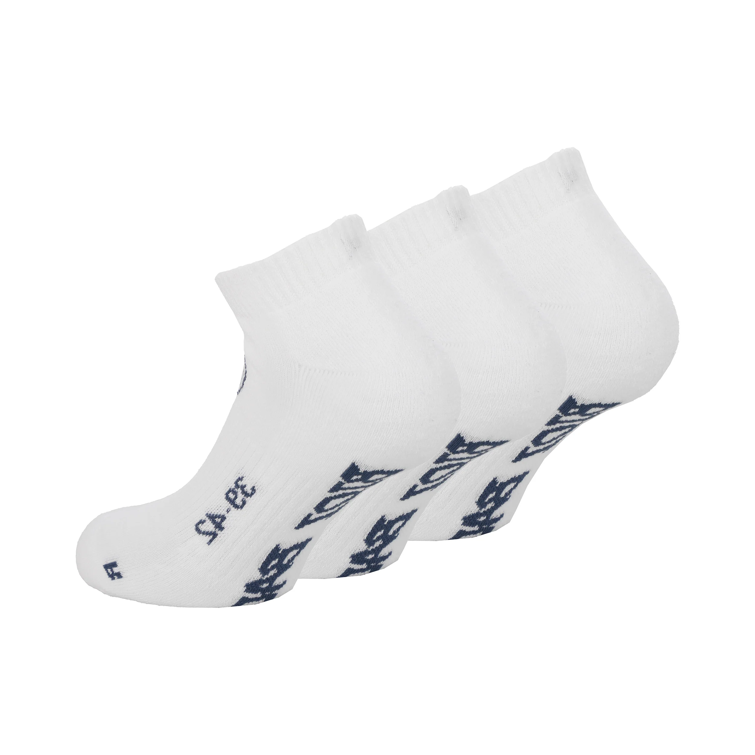 No Party No Show Move Tennissocken 3er Pack-Weiß,Schwarz - Image 2