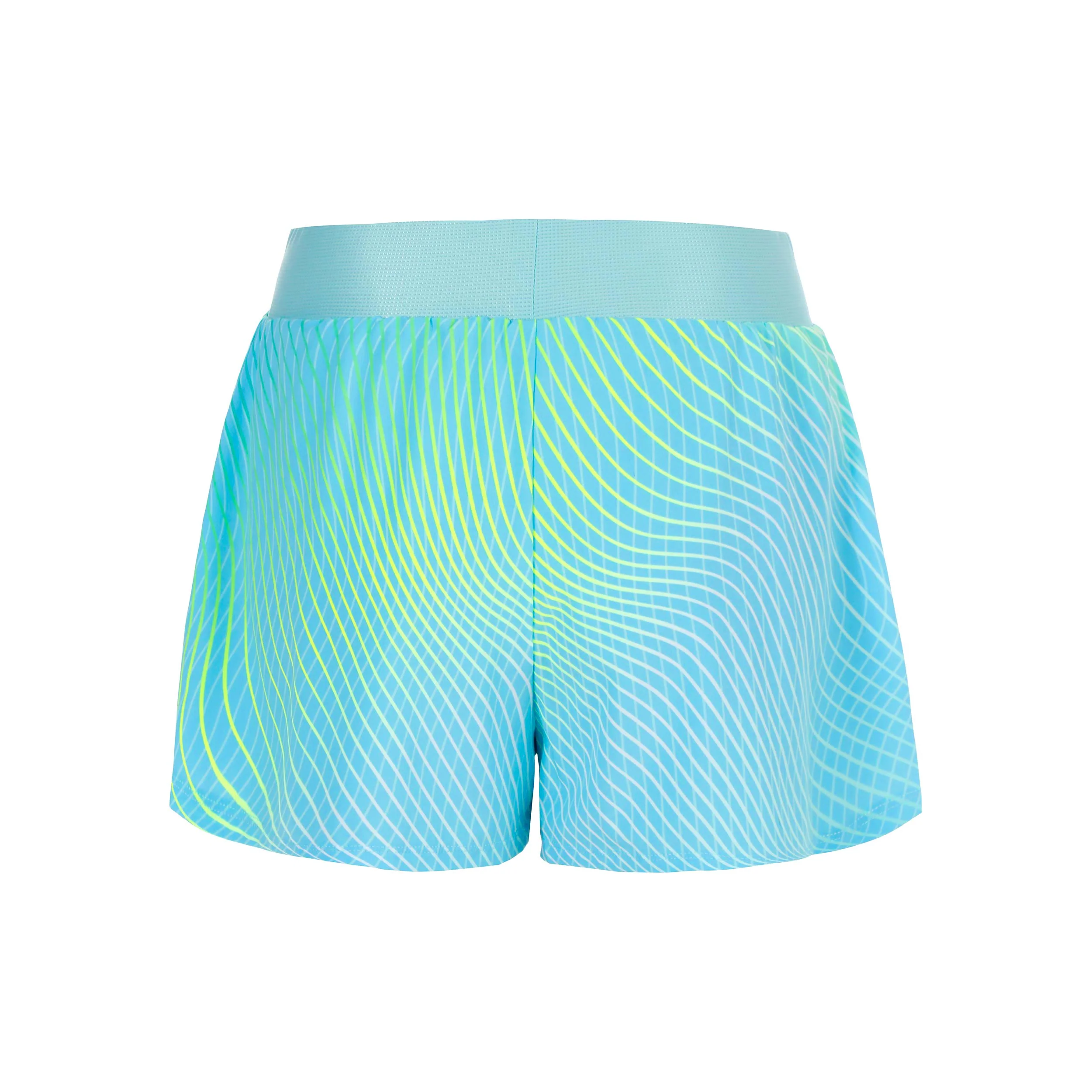 Out of Control 2in 1 Shorts Mädchen - hellblau, neongelb - Image 2