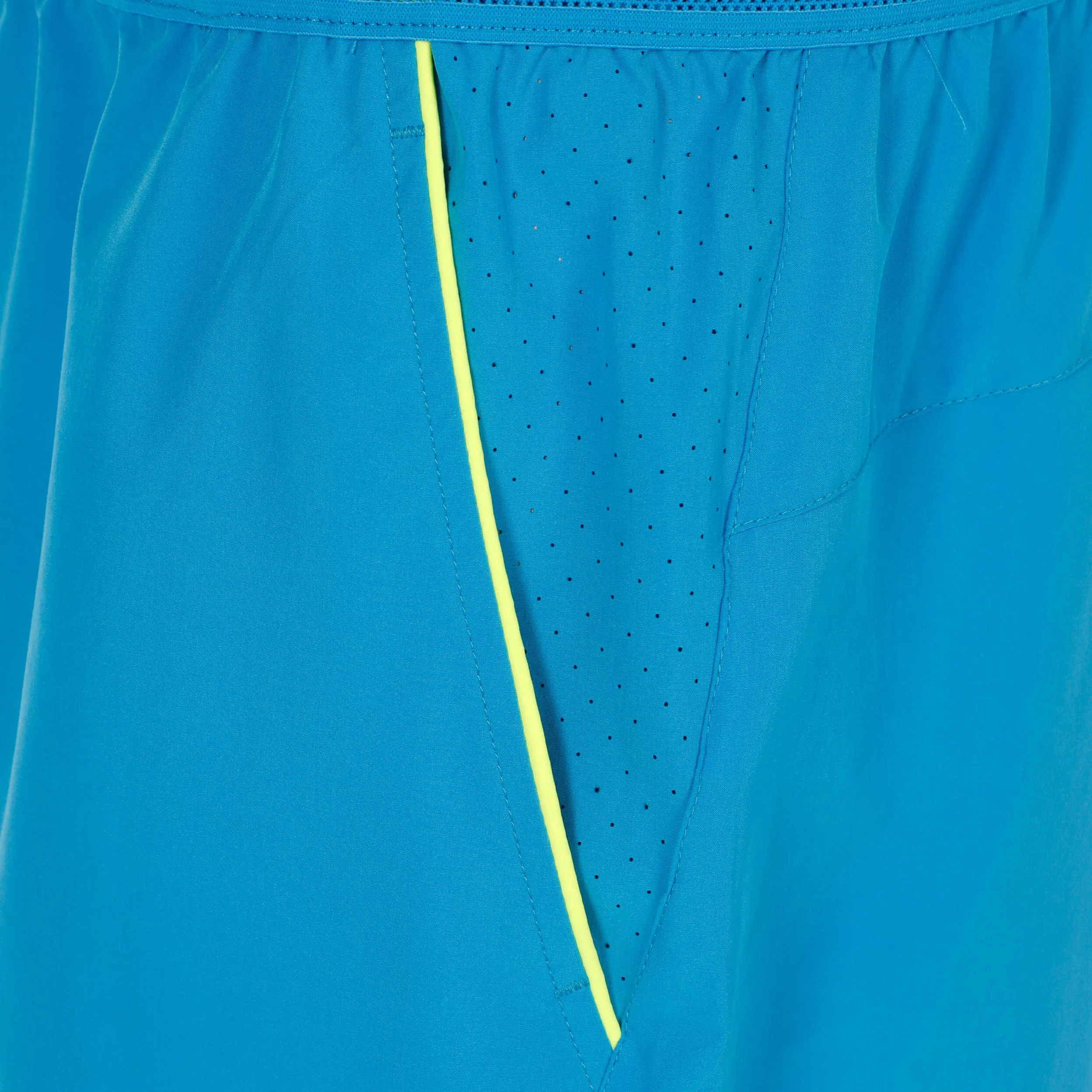 Out of Control 7in Shorts Herren - blau, neongelb - Image 4