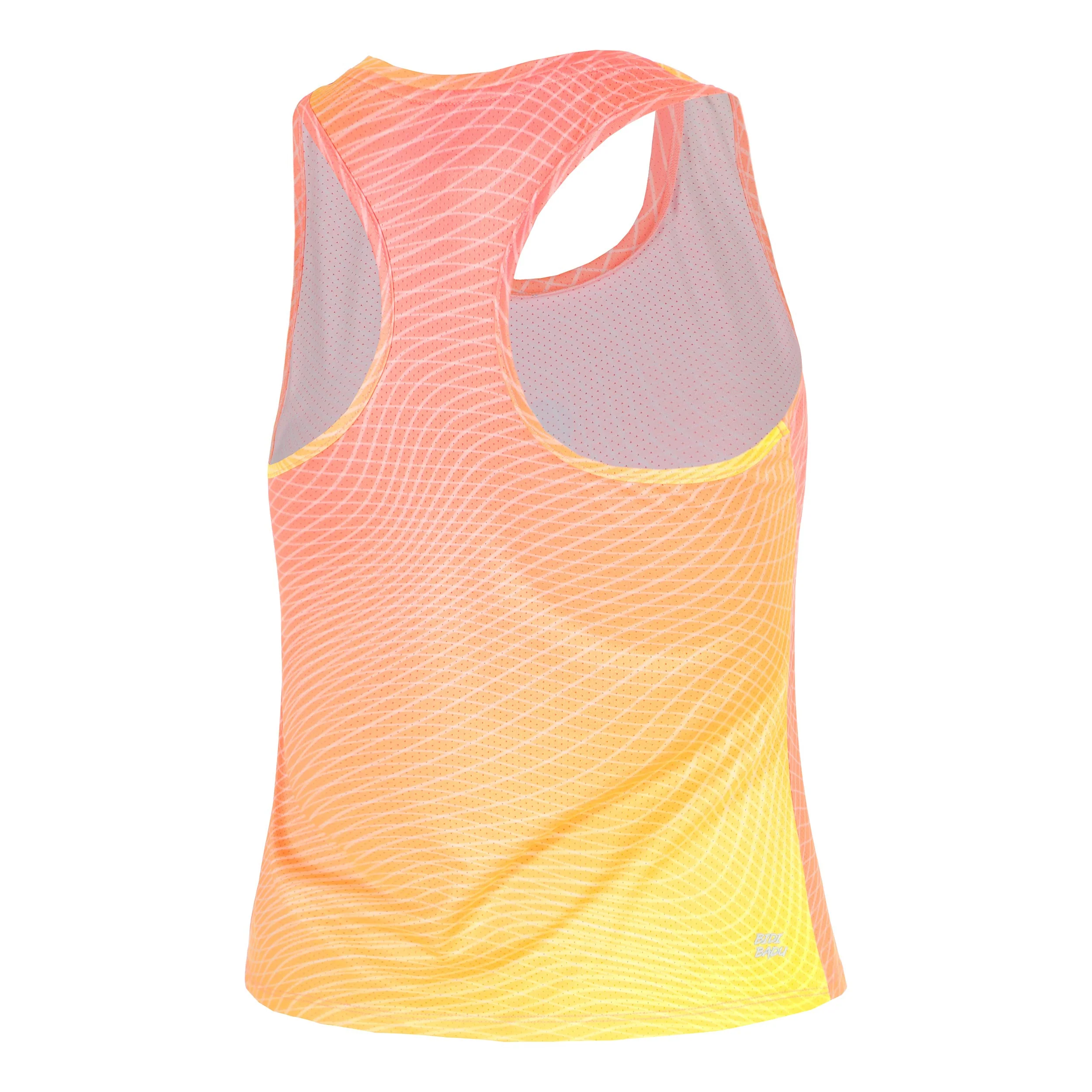 Out of Control Racerback Tank-Top Damen-pink, neongelb - Image 2