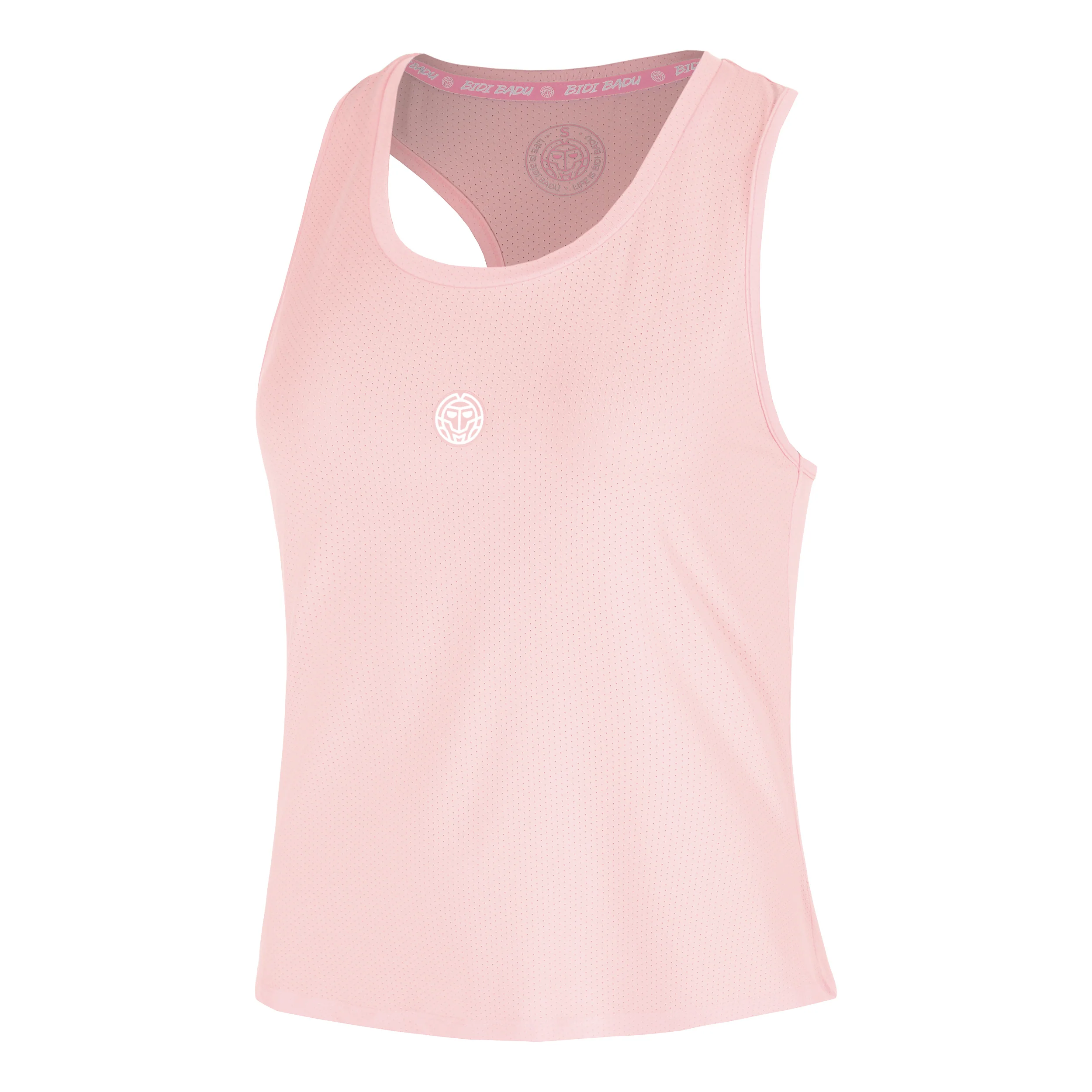 Out of Control Racerback Tank-Top Damen - rosa, weiß