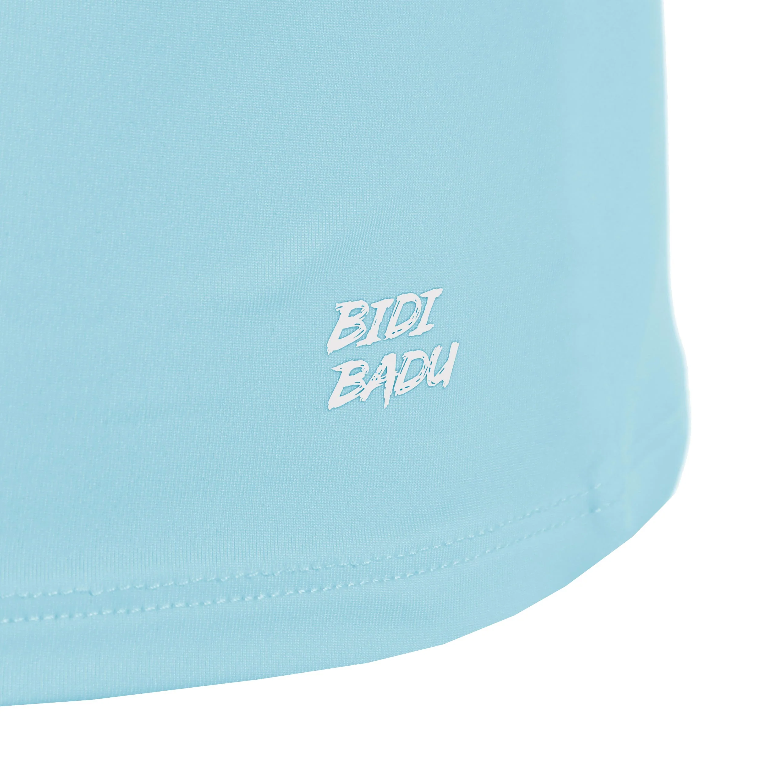 Out of Control V-Neck T-Shirt Damen-hellblau - Image 4