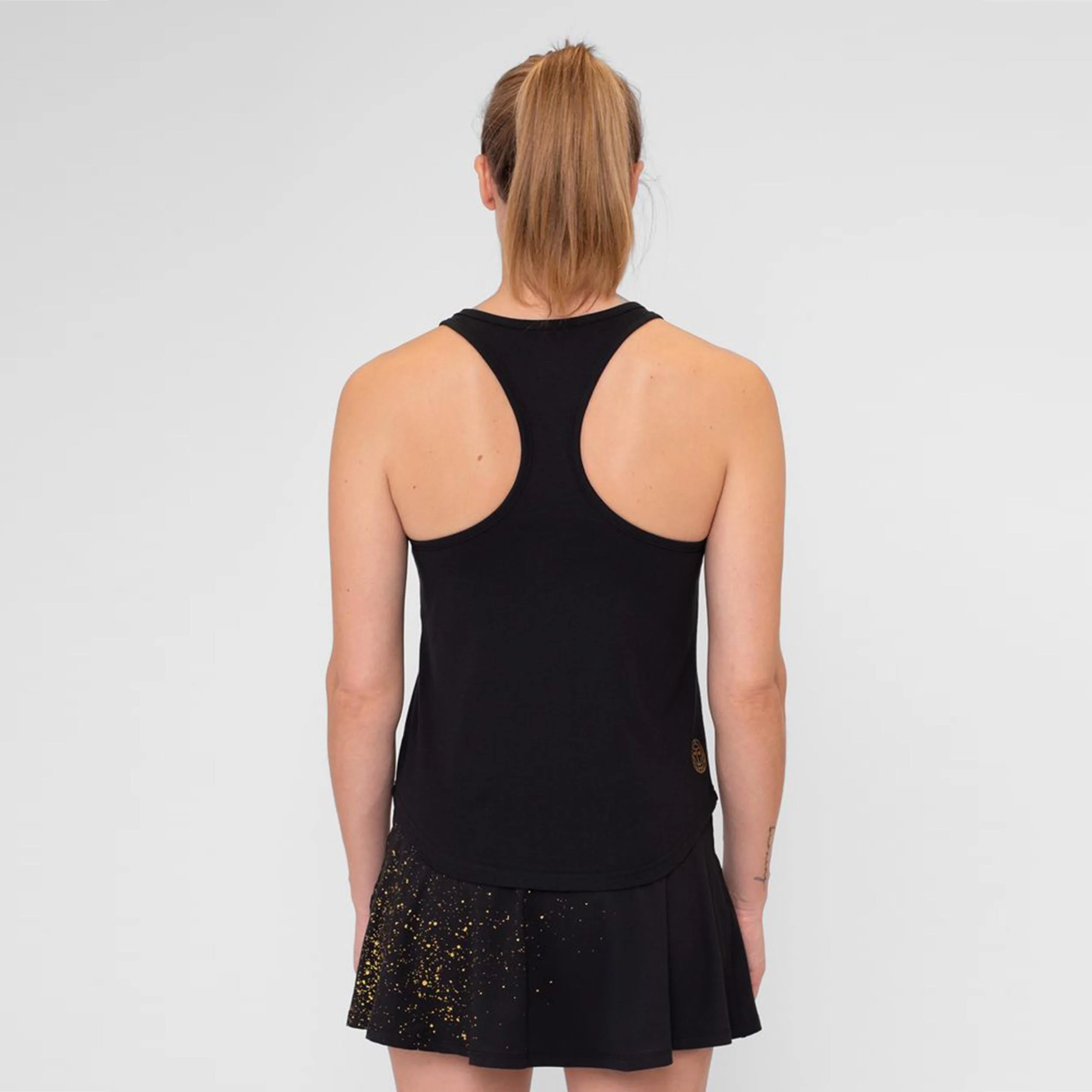 Paris 2024 Chill Tank-Top Damen-Schwarz,Gold - Image 2