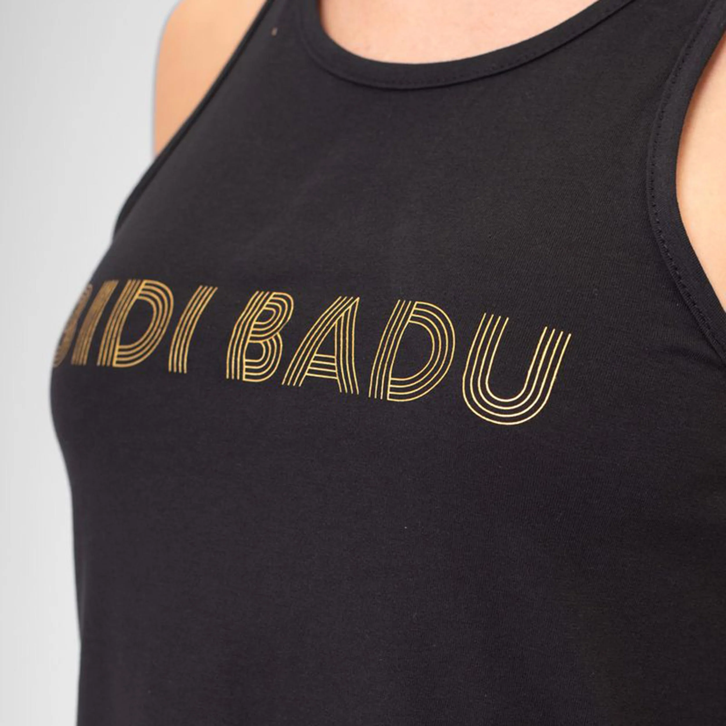 Paris 2024 Chill Tank-Top Damen-Schwarz,Gold - Image 3