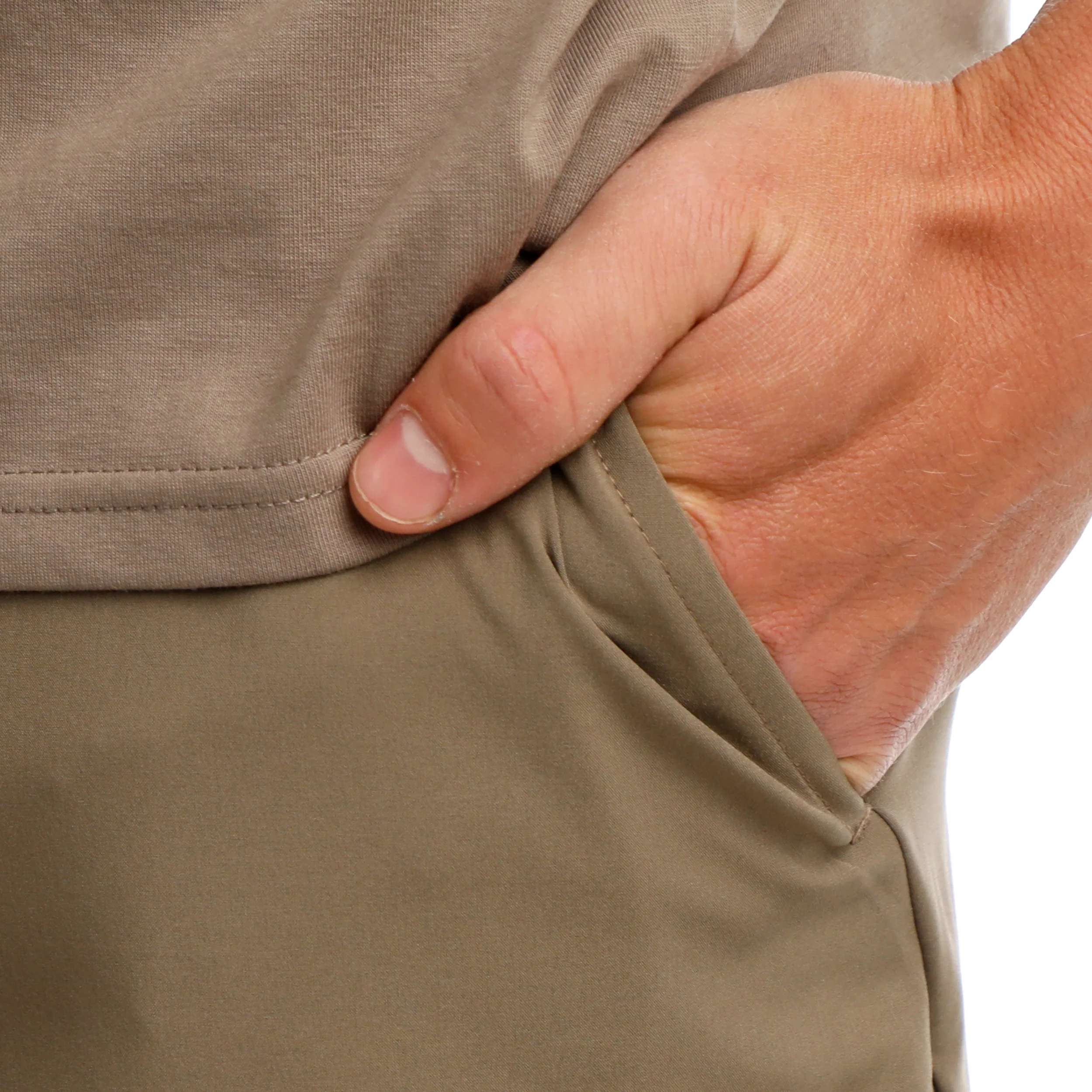 Paris 2025 7in Shorts Herren-Braun - Image 10