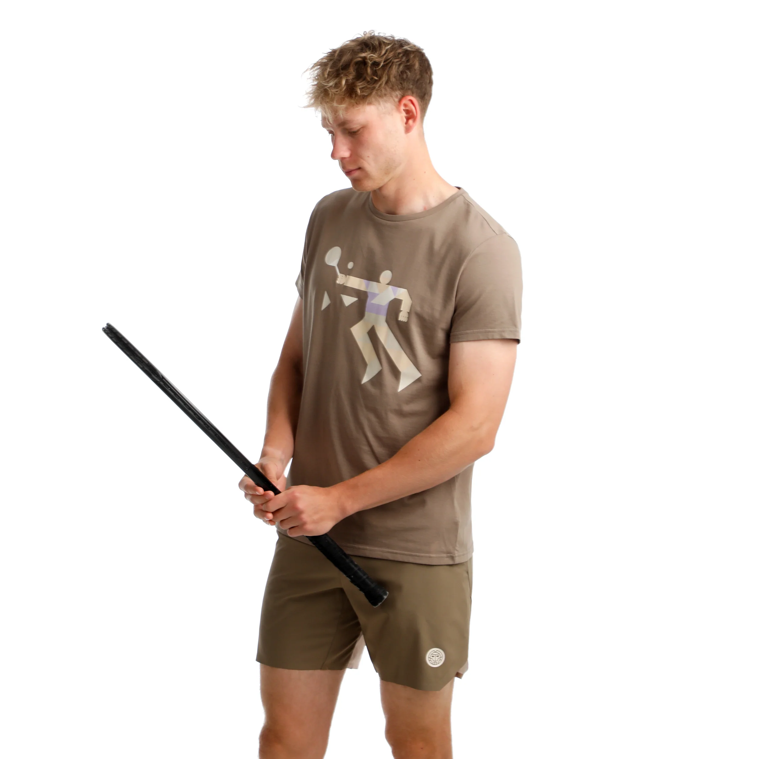 Paris 2025 7in Shorts Herren-Braun - Image 6