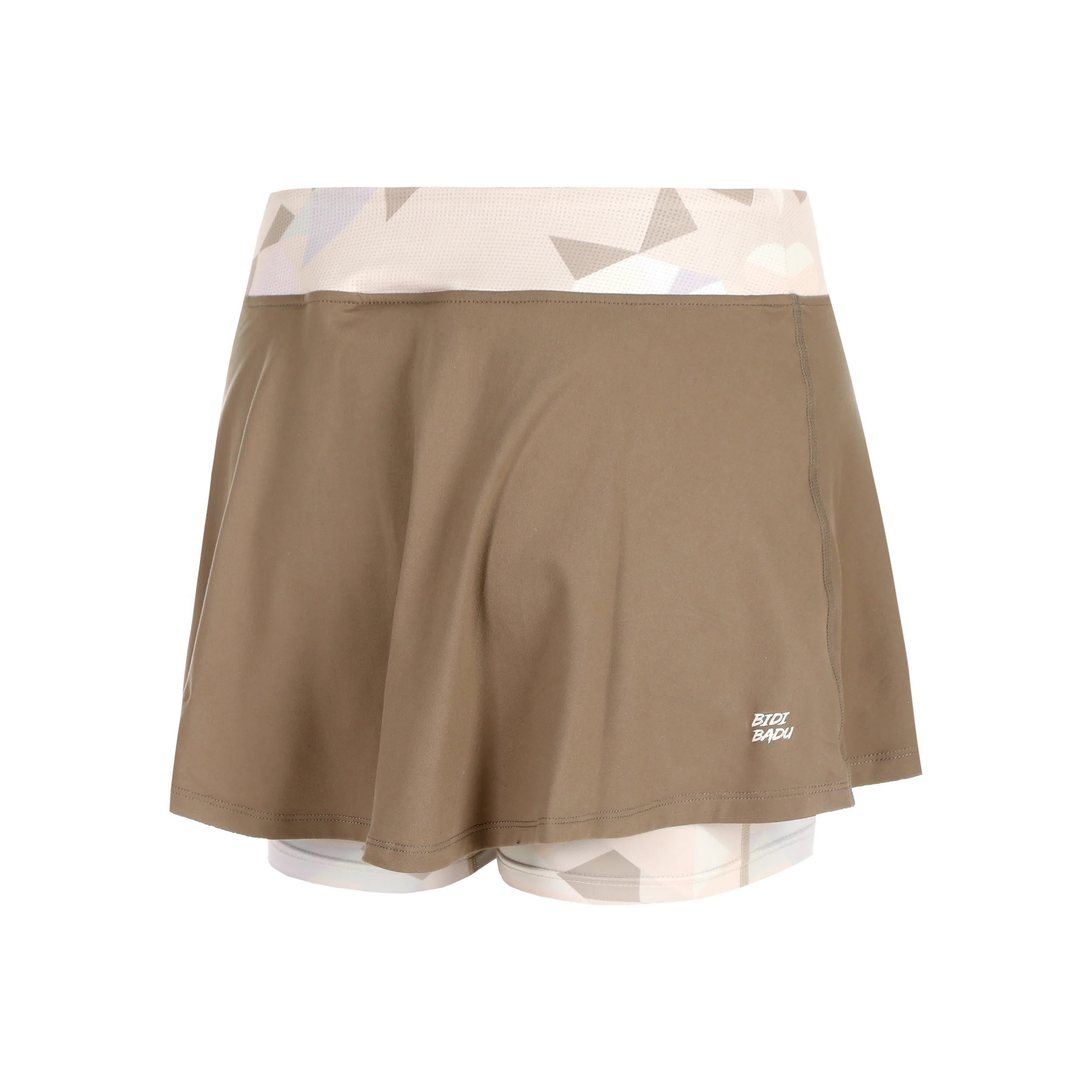 Paris 2025 Printed Wavy Rock MĂ€dchen-Braun,Beige - Image 2