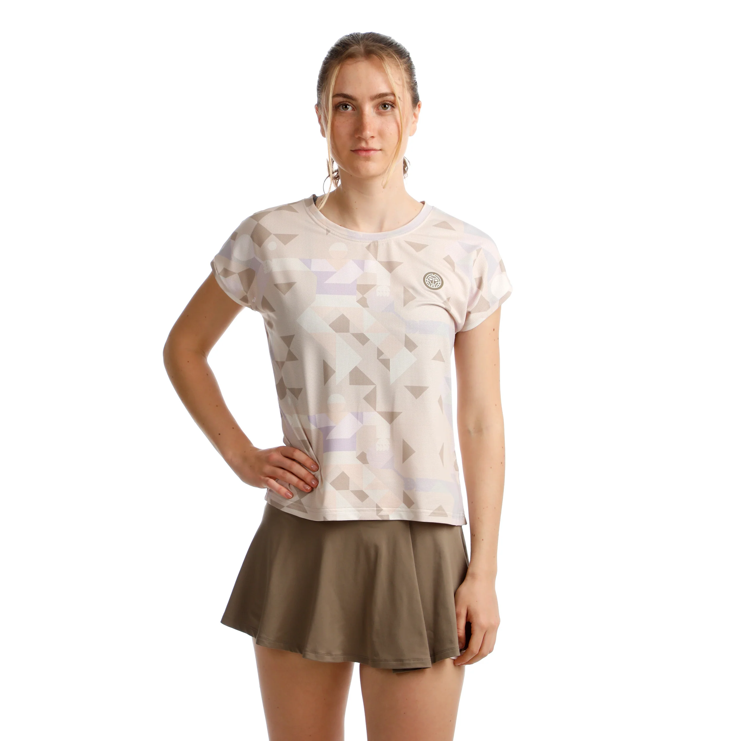 Paris 2025 T-Shirt Damen-Beige - Image 6