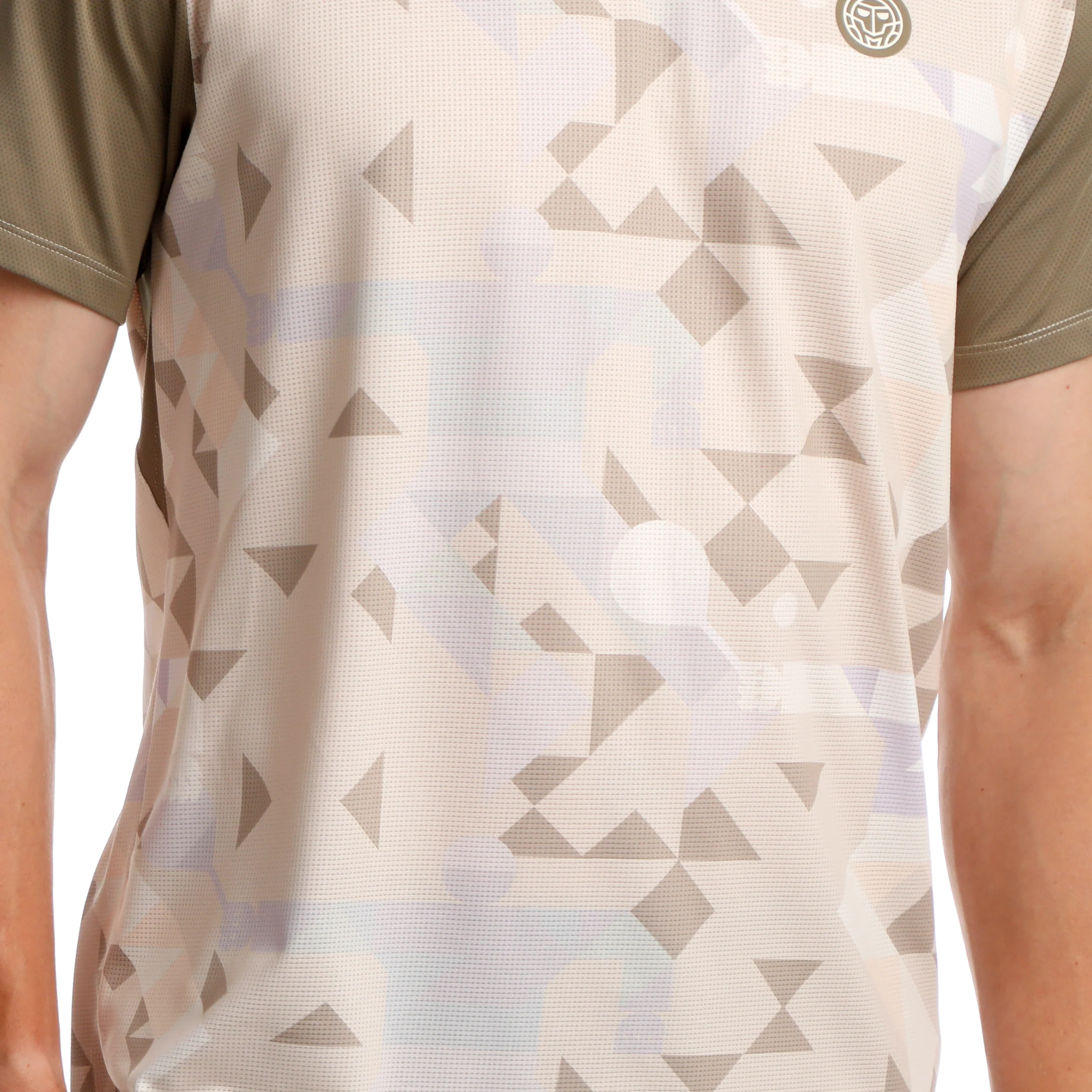 Paris 2025 V-Neck T-Shirt Herren-Beige,Braun - Image 10