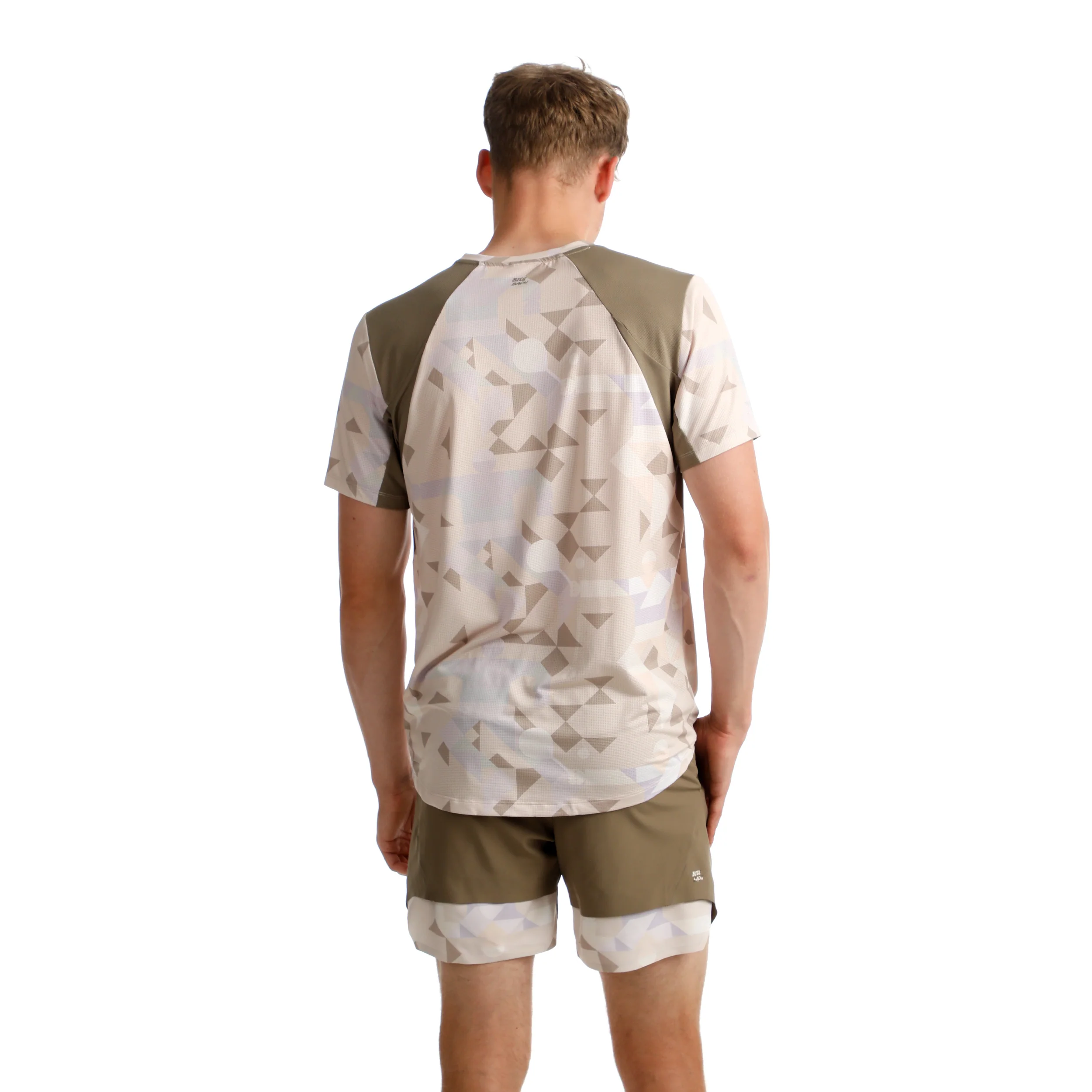 Paris 2025 V-Neck T-Shirt Herren-Beige,Braun - Image 7