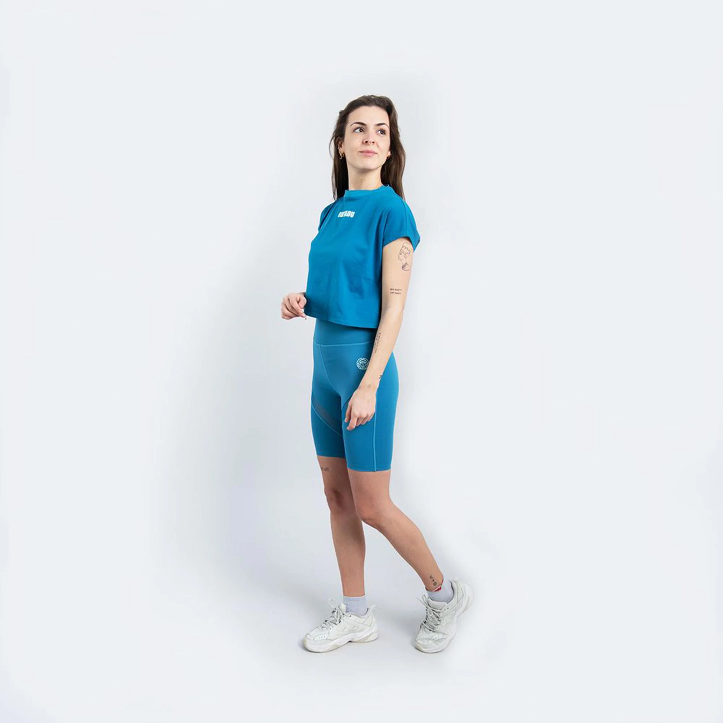 Quadriceps Move Cycling Shorts Damen-Petrol - Image 4