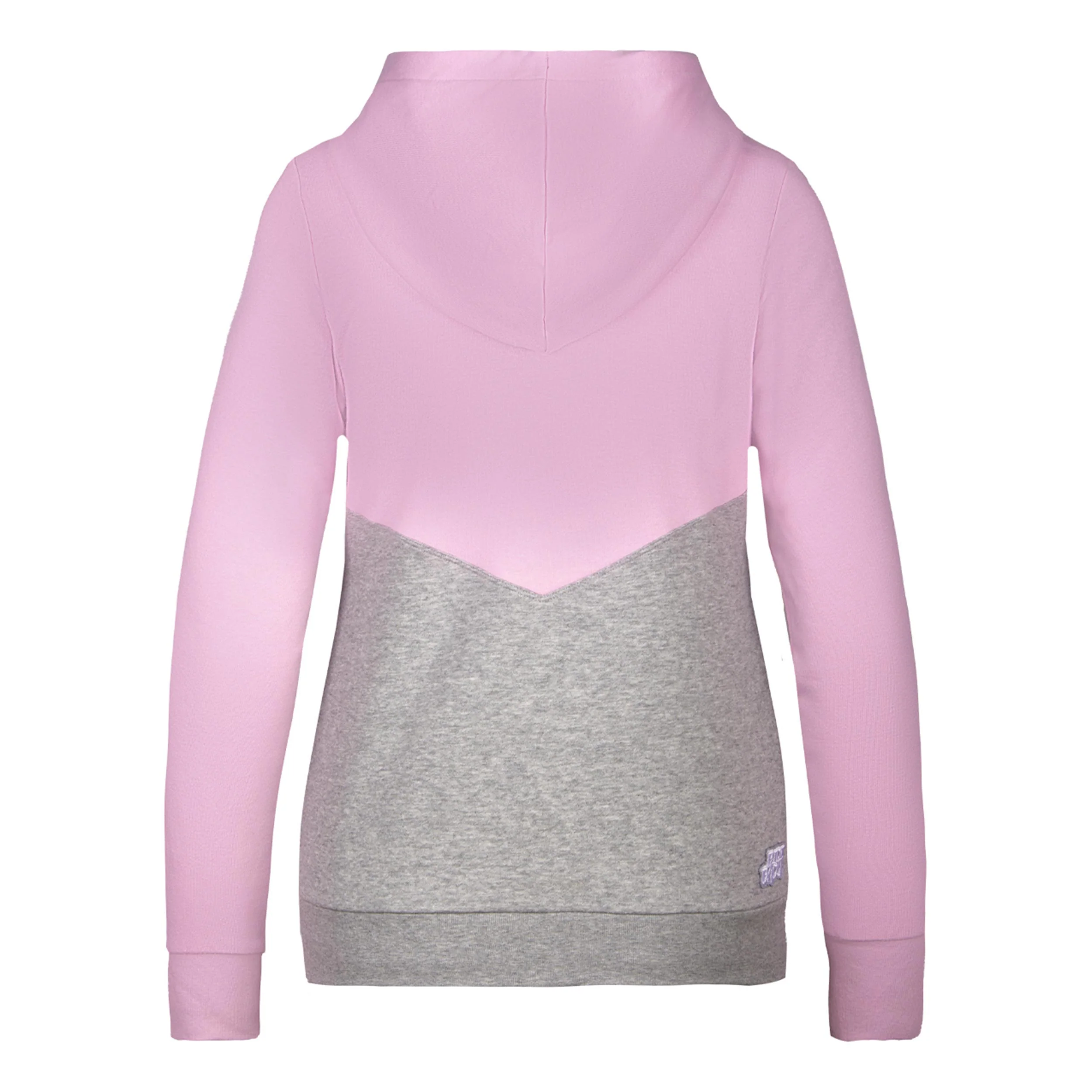 Salia Lifestyle Hoody Damen-Rosa,Hellgrau - Image 2