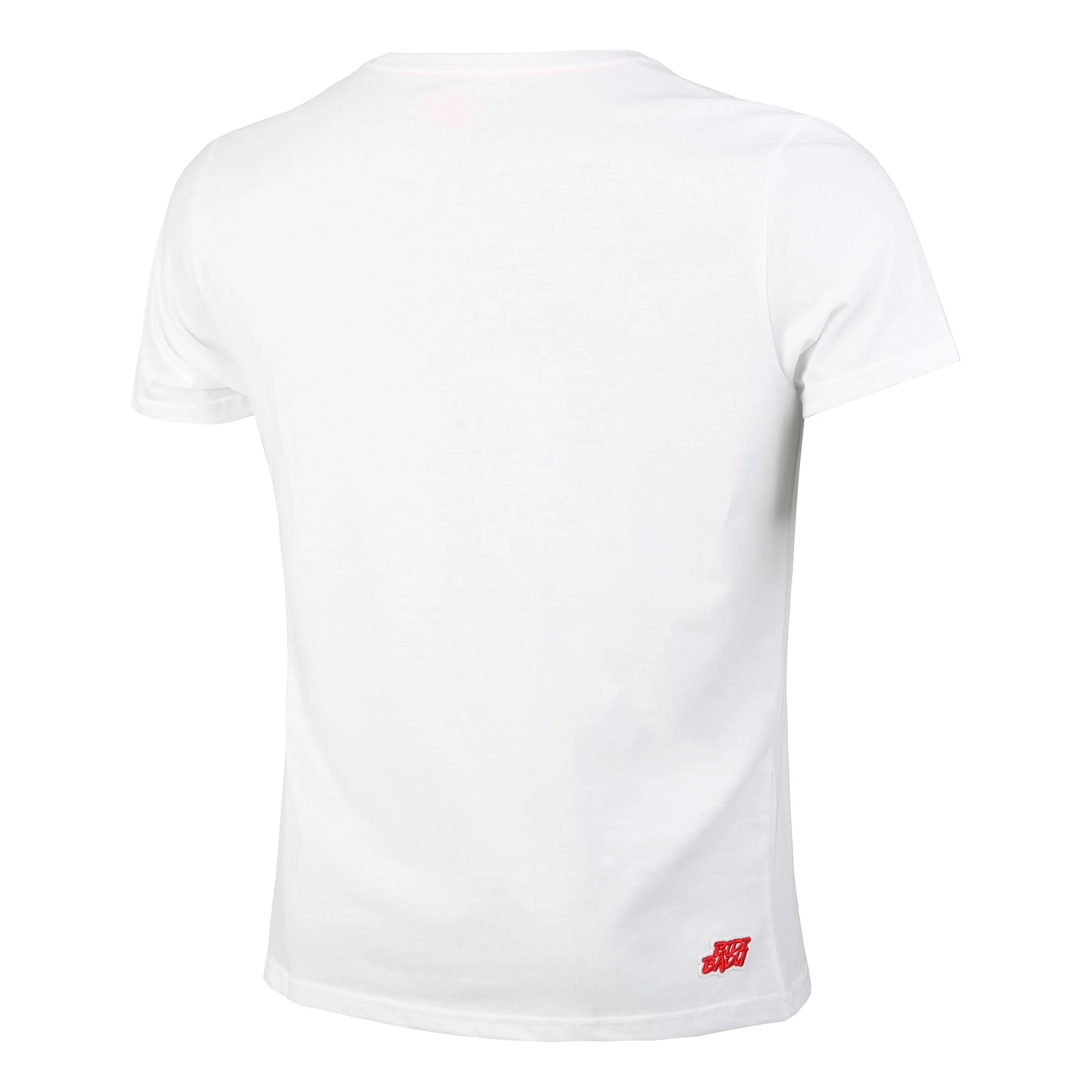 Saliou ÖTV Lifestyle T-Shirt Herren-Weiß,Rot - Image 2