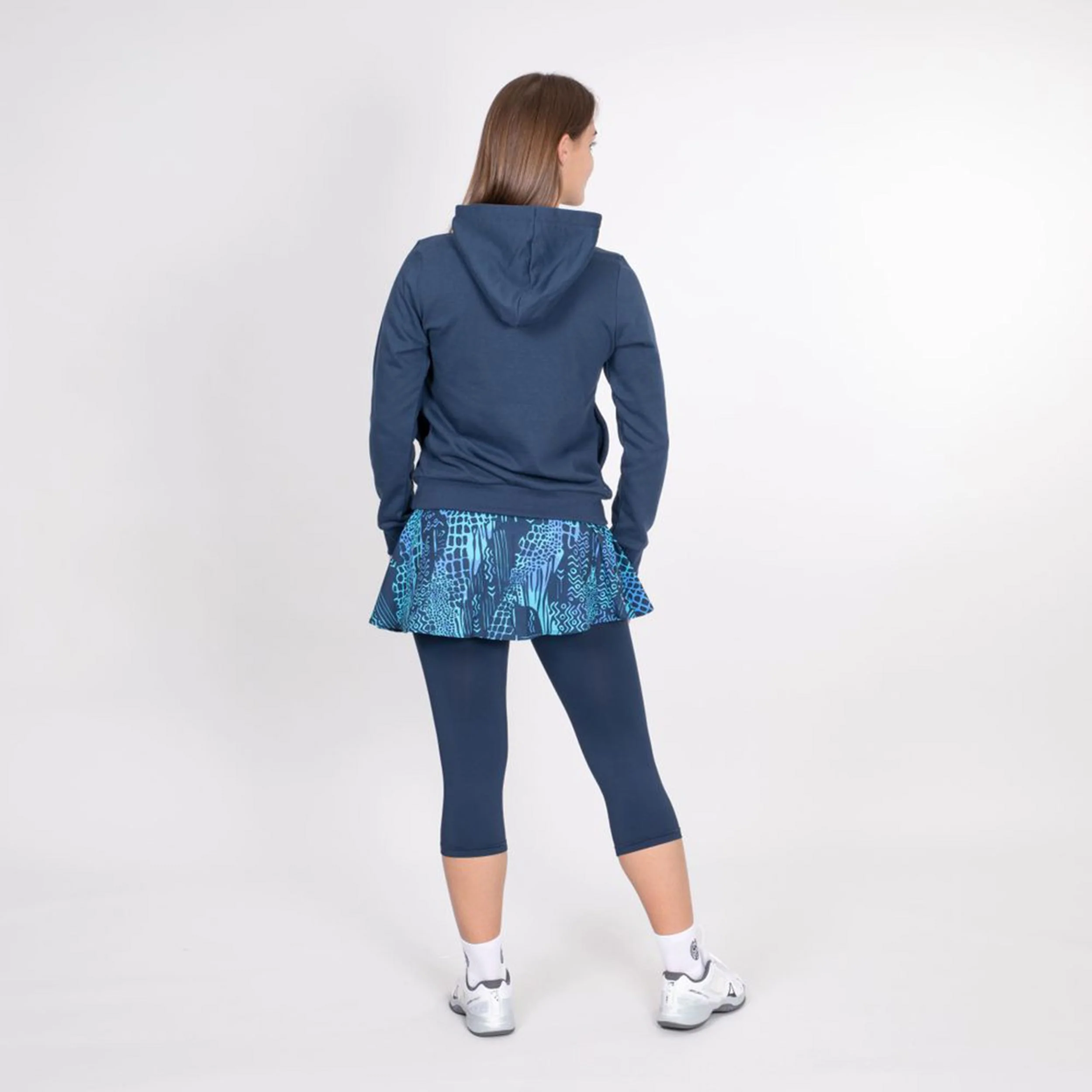 Sarabi Lifestyle Hoody Damen-Dunkelblau - Image 4
