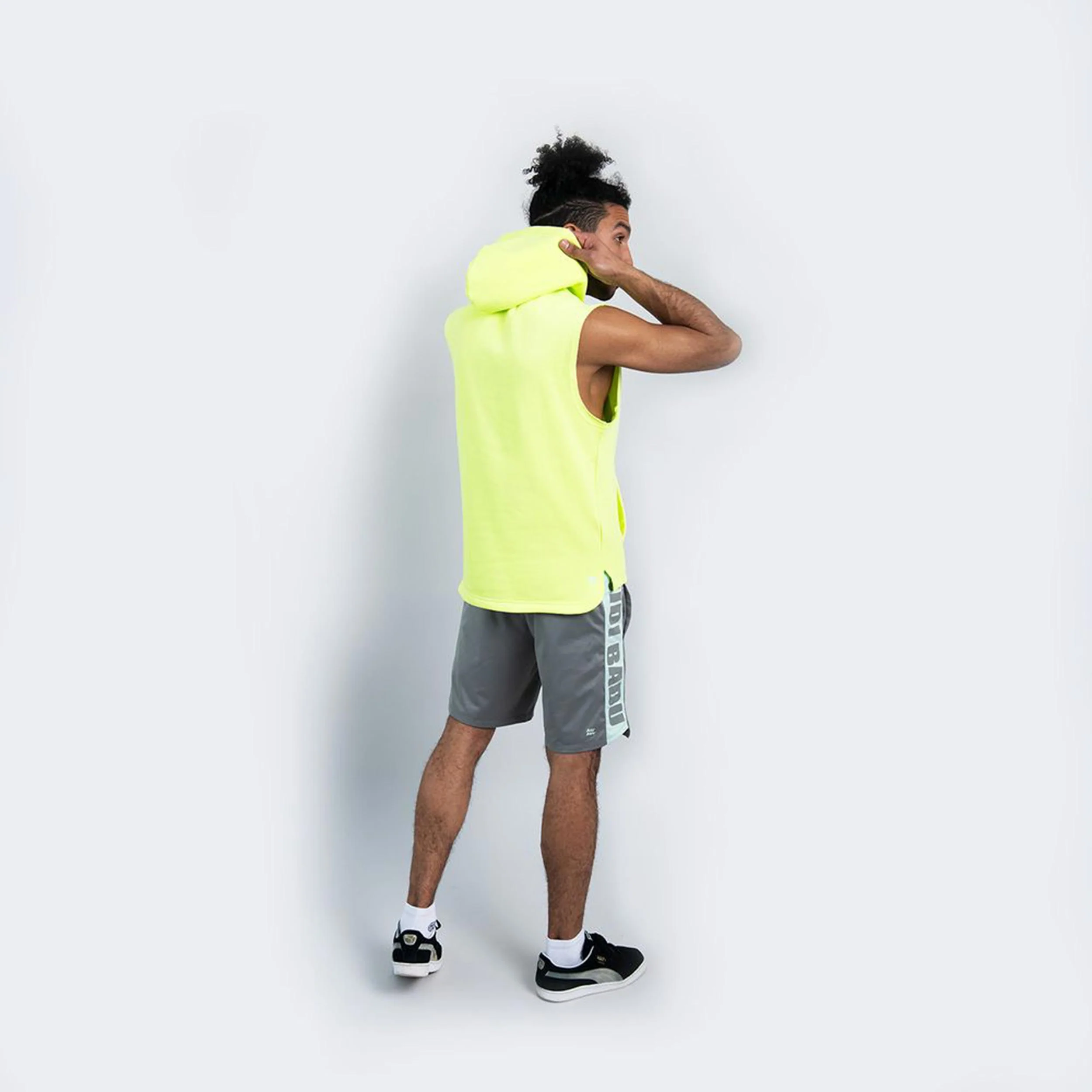 Serratus Push Move Hoody Herren-Neongelb - Image 4