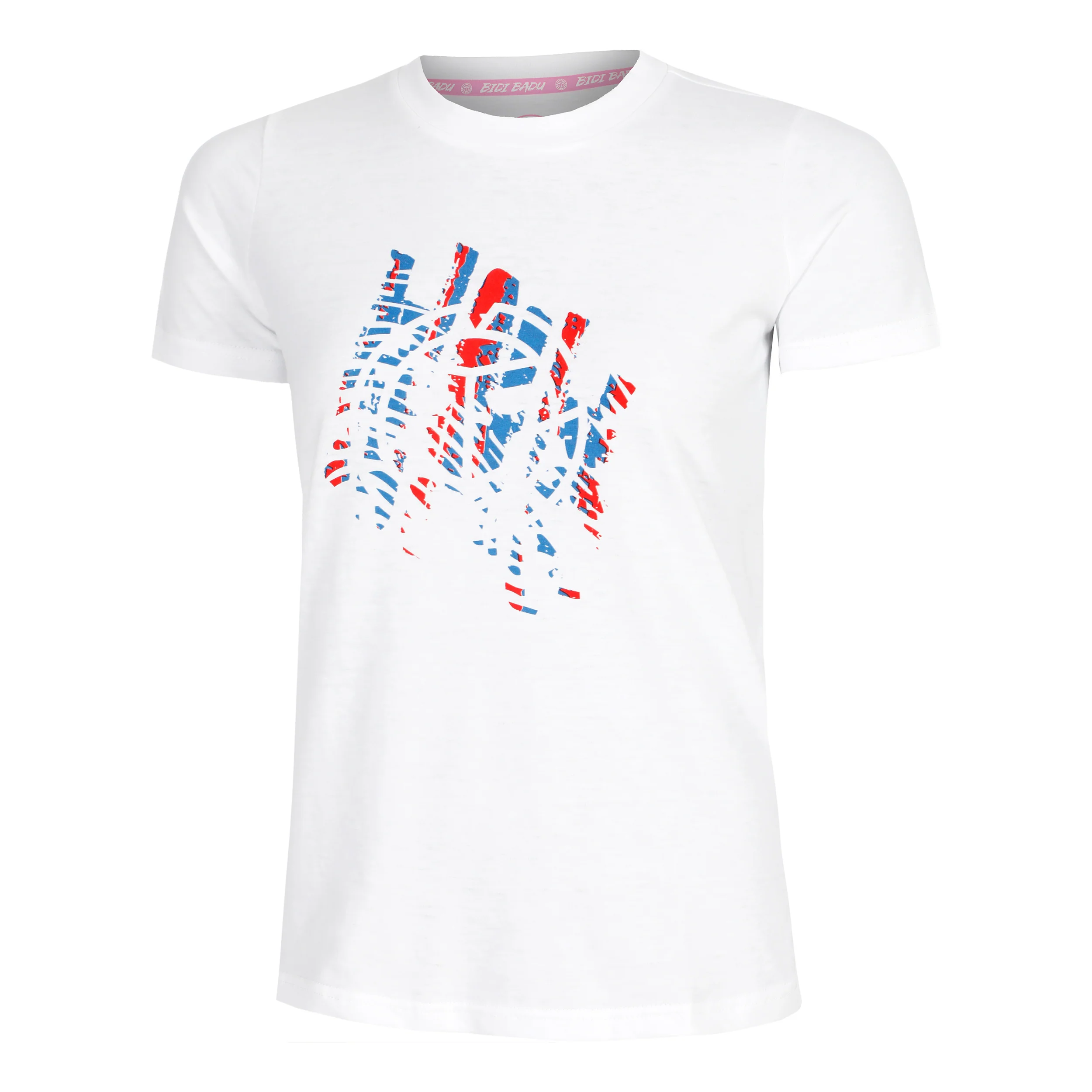 Shinae Lifestyle T-Shirt Damen-Blau,Rot