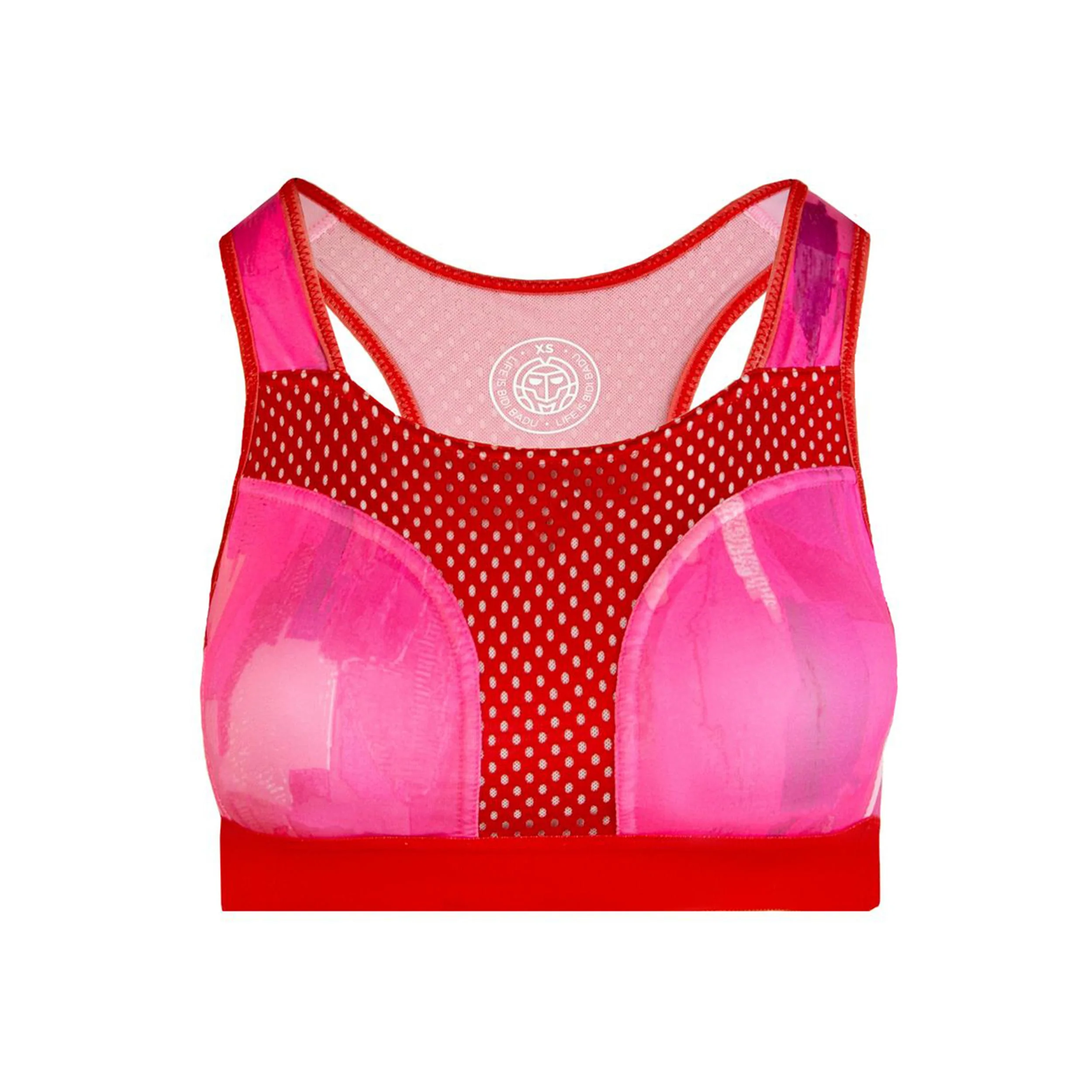 Singa Tech Sport-BH Damen-Rot,Rosa