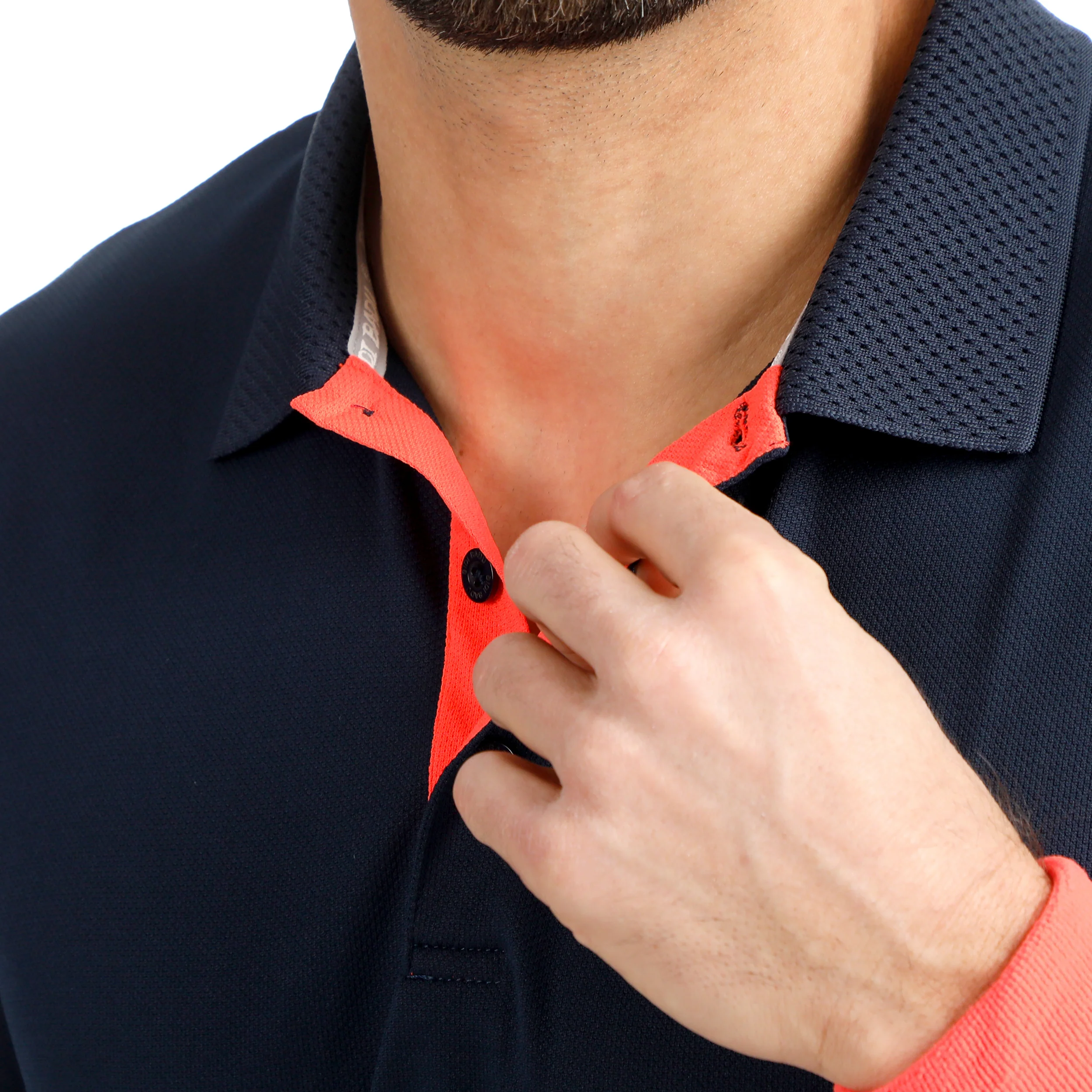 Solid Polo Herren - dunkelblau - Image 6